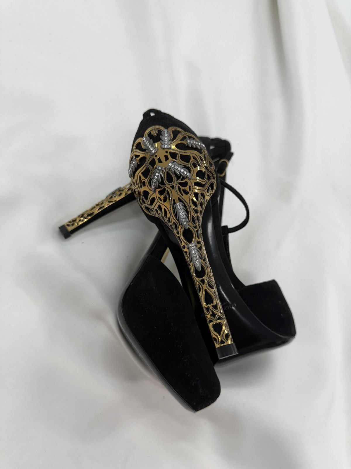 Ralph Lauren Purple Label Ralph Lauren Purple Label western heel Size US 7 / IT 37 - 3 Thumbnail