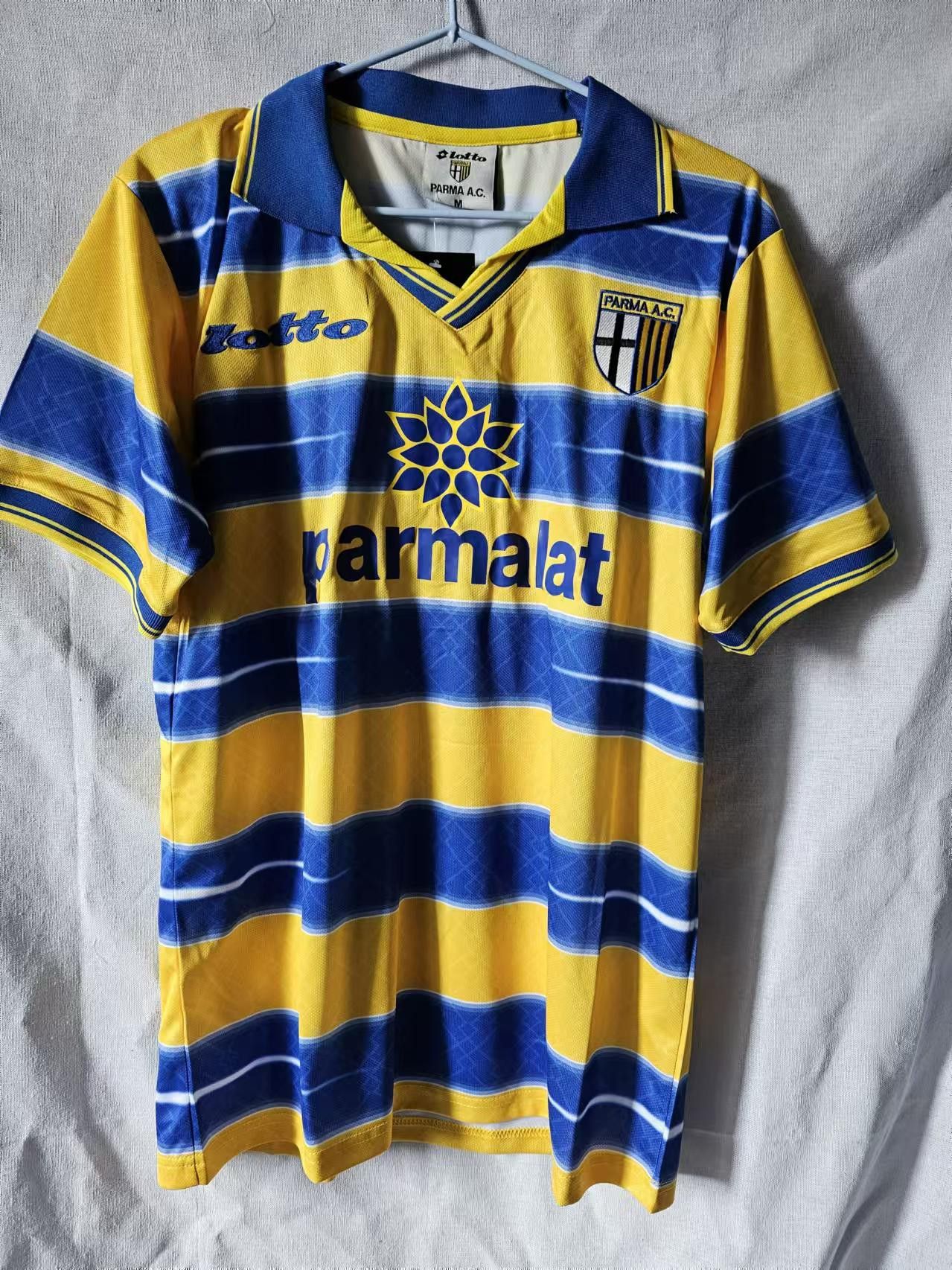Other 1998 1999 Parma #9 Crespo Jersey Size US L / EU 52-54 / 3 - 2 Thumbnail