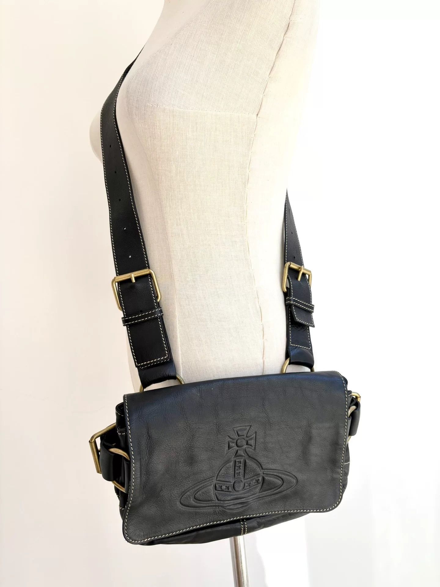 Vivienne Westwood Vivienne Westwood Vintage Saturn Crossbody Bag Size ONE SIZE - 1 Thumbnail