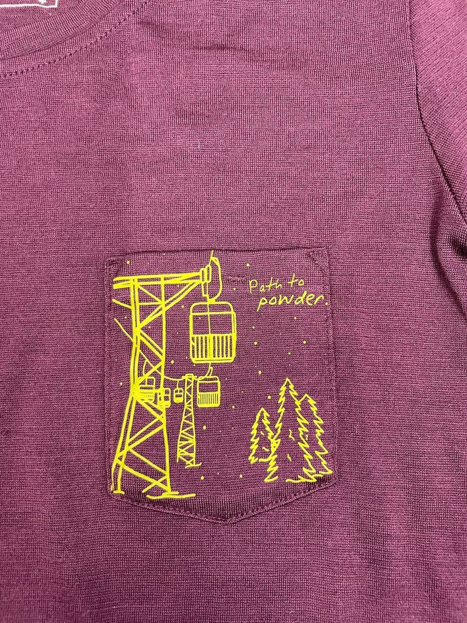 ORTOVOX Ortovox Women T-Shirt Burgundy Size M Size M / US 6-8 / IT 42-44 - 3 Thumbnail