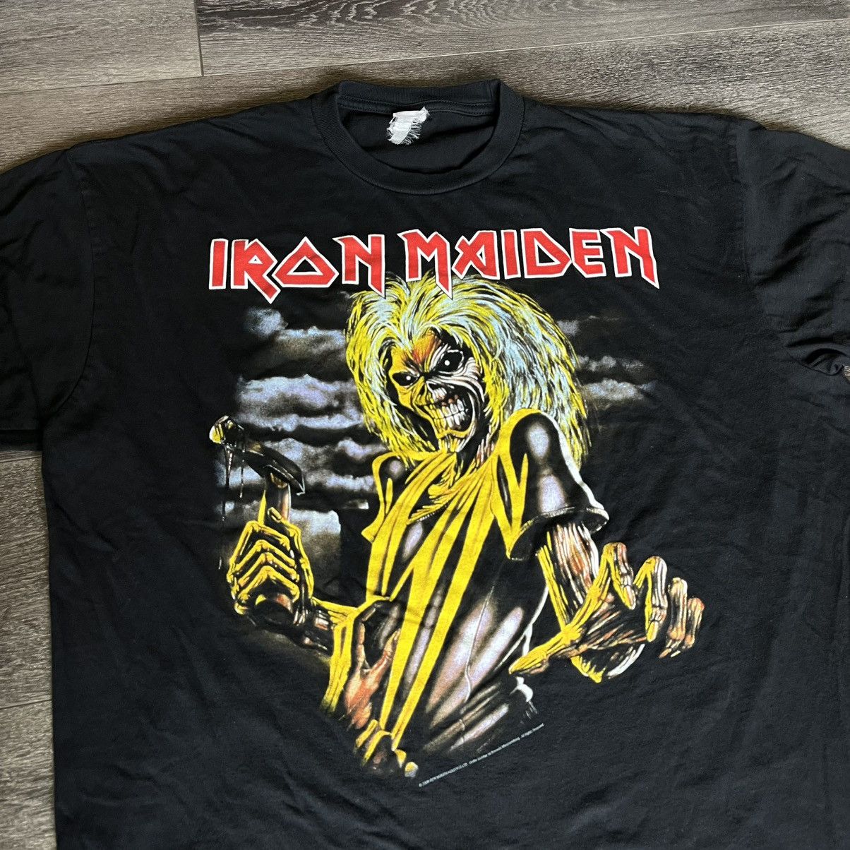 Iron Maiden Vintage 2009 Iron Maiden Killers Band Graphic Logo Tee Shirt Size US XL / EU 56 / 4 - 3 Thumbnail