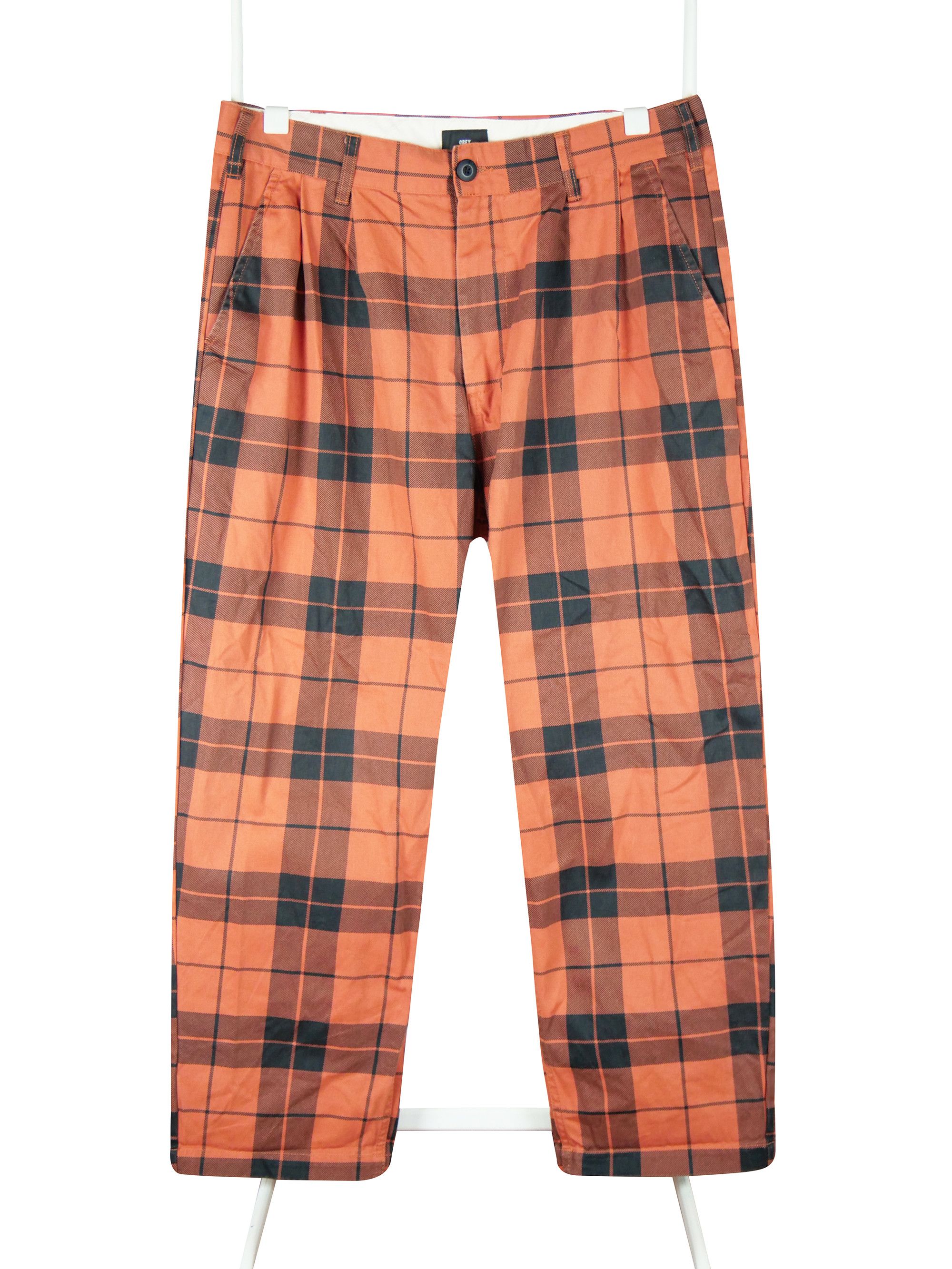 OBEY Pantaloni Cargo Uomo | Tessuto Ripstop Grigio | Vestibilità Regolare | Taglia 48 - 3