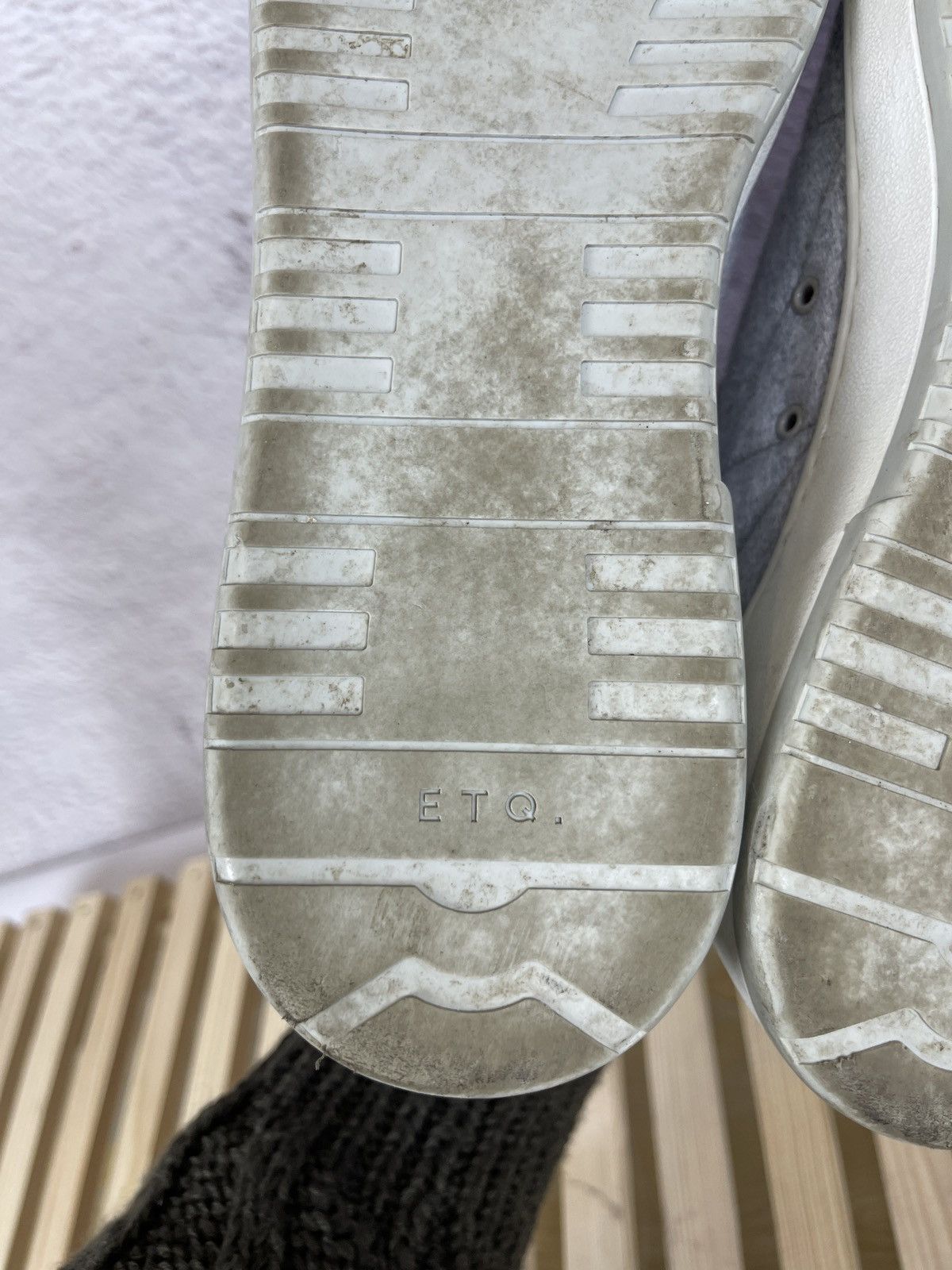 Etq ETQ. Handmade in Portugal low-top sneakers in grey Size US 10 / EU 43 - 8 Thumbnail