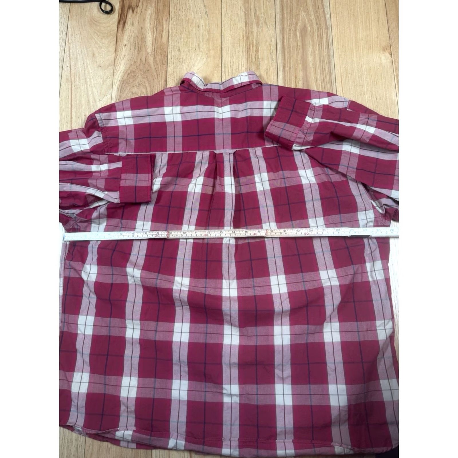 Pendleton Pendleton Button Shirt Mens XL Red Plaid Cotton Western Long Sleeve Size US XL / EU 56 / 4 - 5 Thumbnail