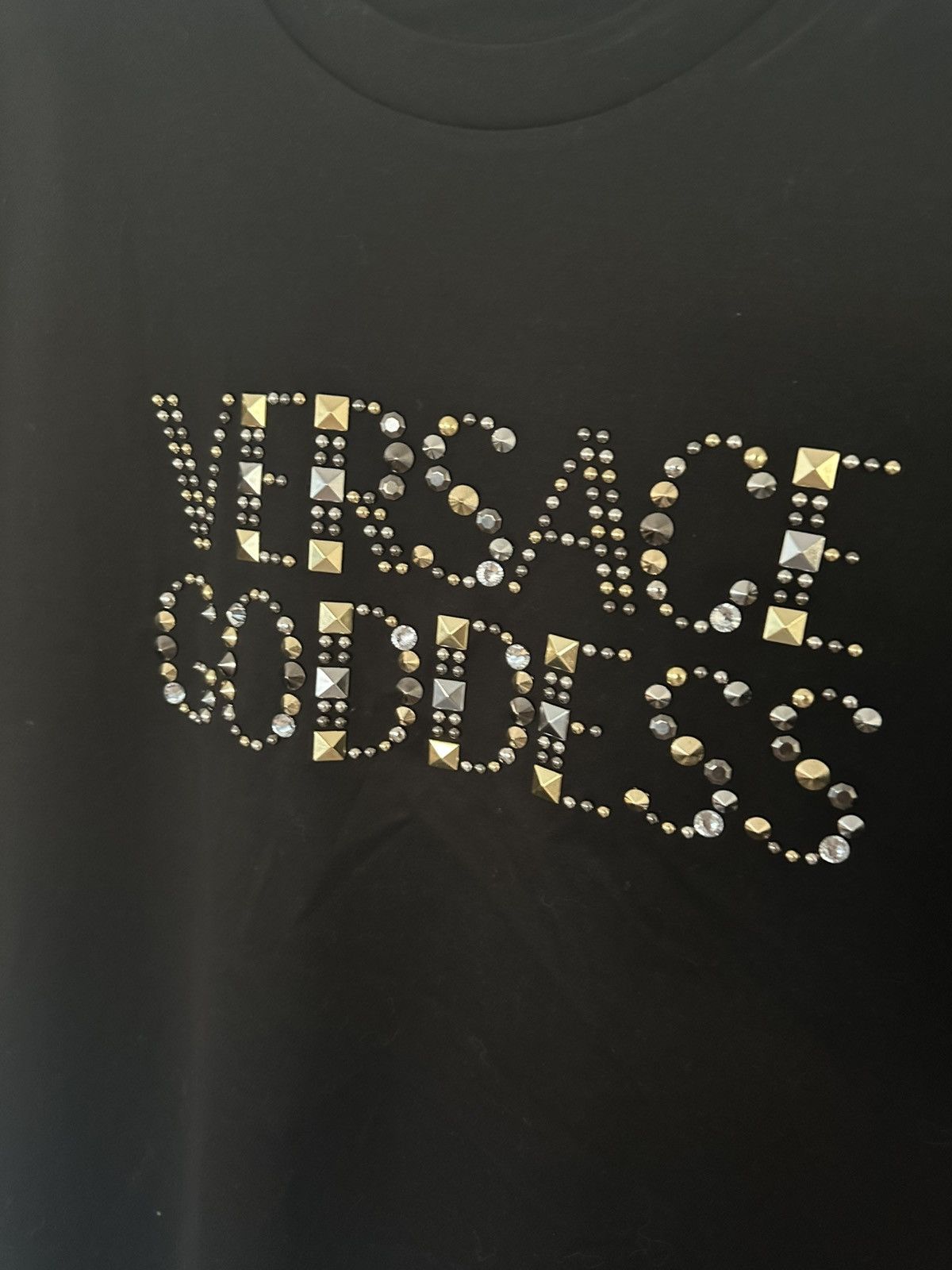 Versace Versace T-shirt jewelled Logo 2024 Size M / US 6-8 / IT 42-44 - 4 Thumbnail