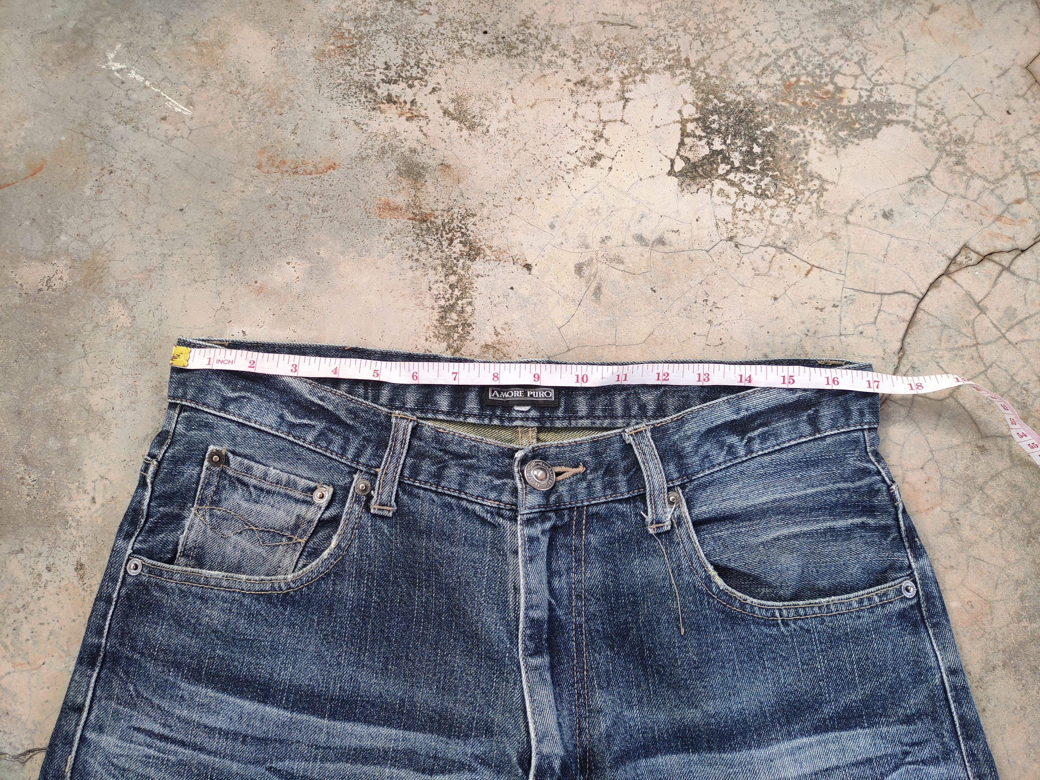 Japanese Brand VINTAGE JAPANESE FADED DISTRESSED JEANS PANTS Size US 34 / EU 50 - 7 Thumbnail