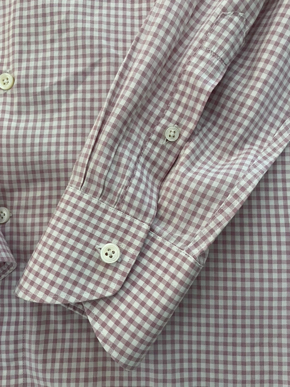 Canali Smart Check Shirt Size US L / EU 52-54 / 3 - 3 Thumbnail