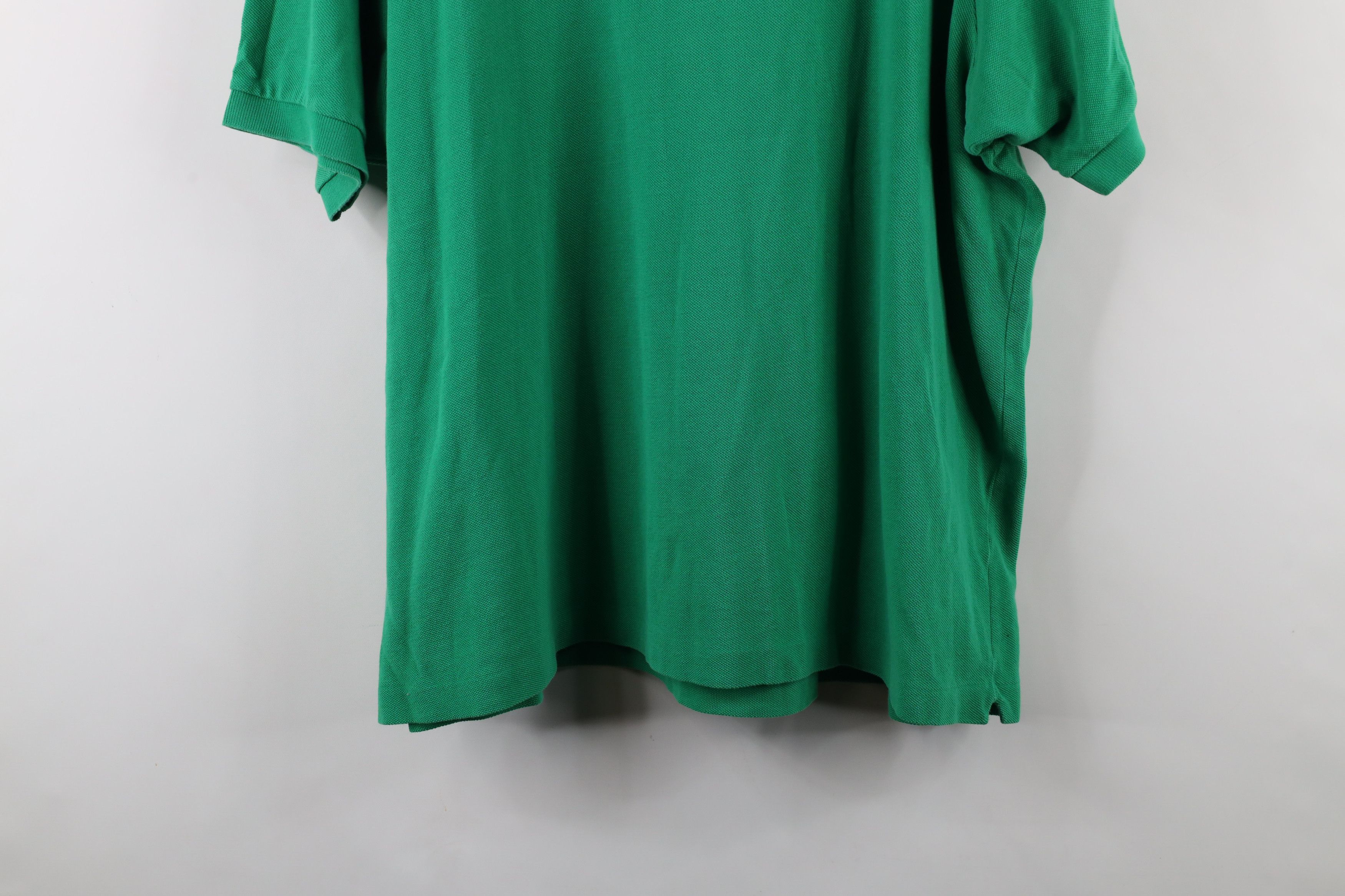 Lacoste Lacoste Logo Short Sleeve Collared Polo Shirt Kelly Green Size US XXL / EU 58 / 5 - 12 Thumbnail