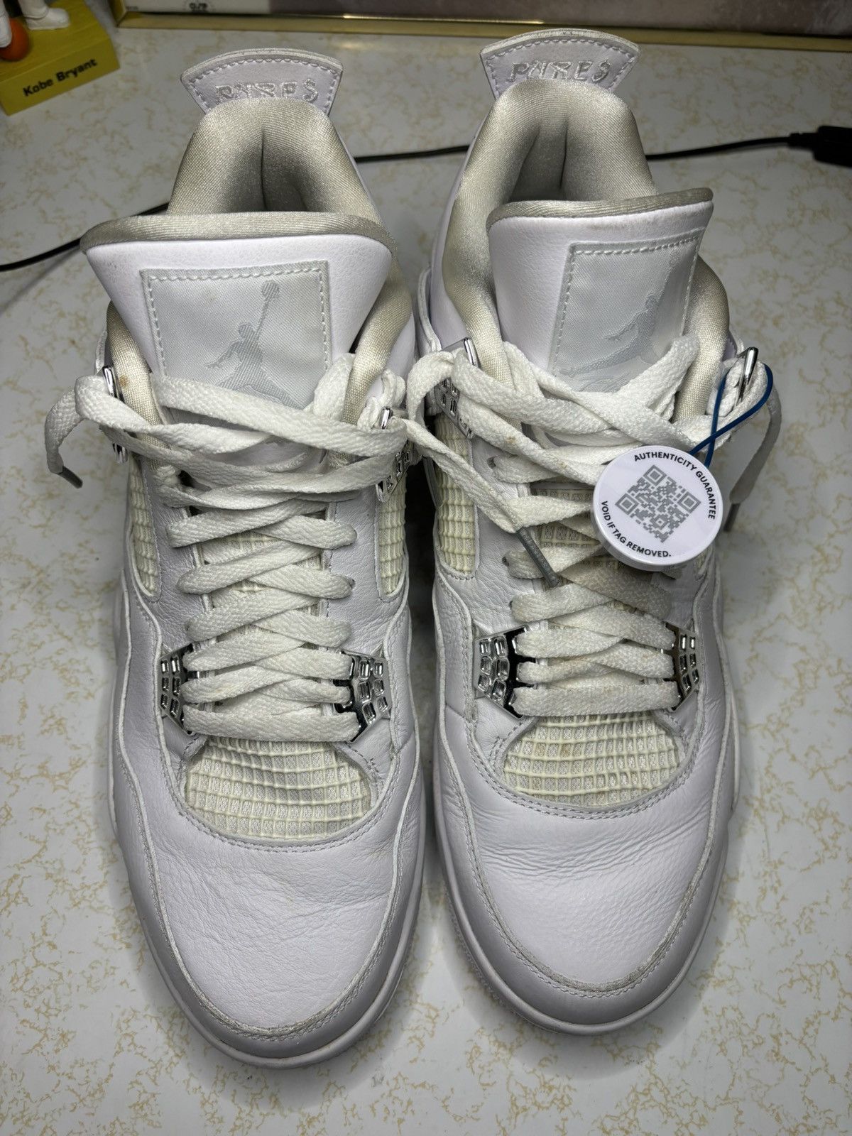 Jordan Brand Jordan Retro 4 ‘pure money’ Size US 12 / EU 45 - 2 Thumbnail