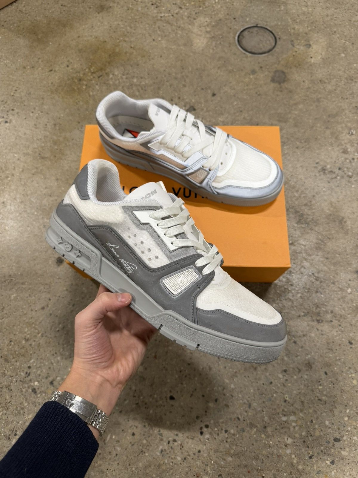 Louis Vuitton Louis Vuitton Americas Cup Edition Trainer Sneaker NEW 1400$ Size US 12 / EU 45 - 1 Thumbnail