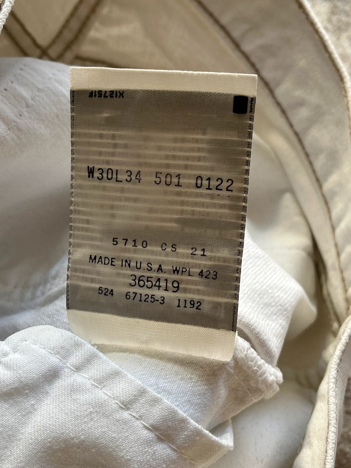 Levi's Levi’s Made in USA Jeans 501 Sz W30 L34 1992 Denim Rare Size US 30 / EU 46 - 14 Thumbnail