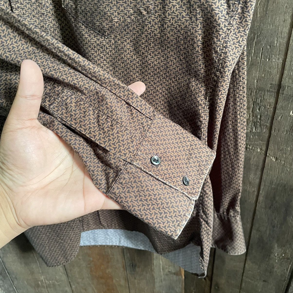 Yohji Yamamoto Vintage A.A.R By Yohji Yamamoto Punk Button Up Shirt Size US L / EU 52-54 / 3 - 4 Thumbnail