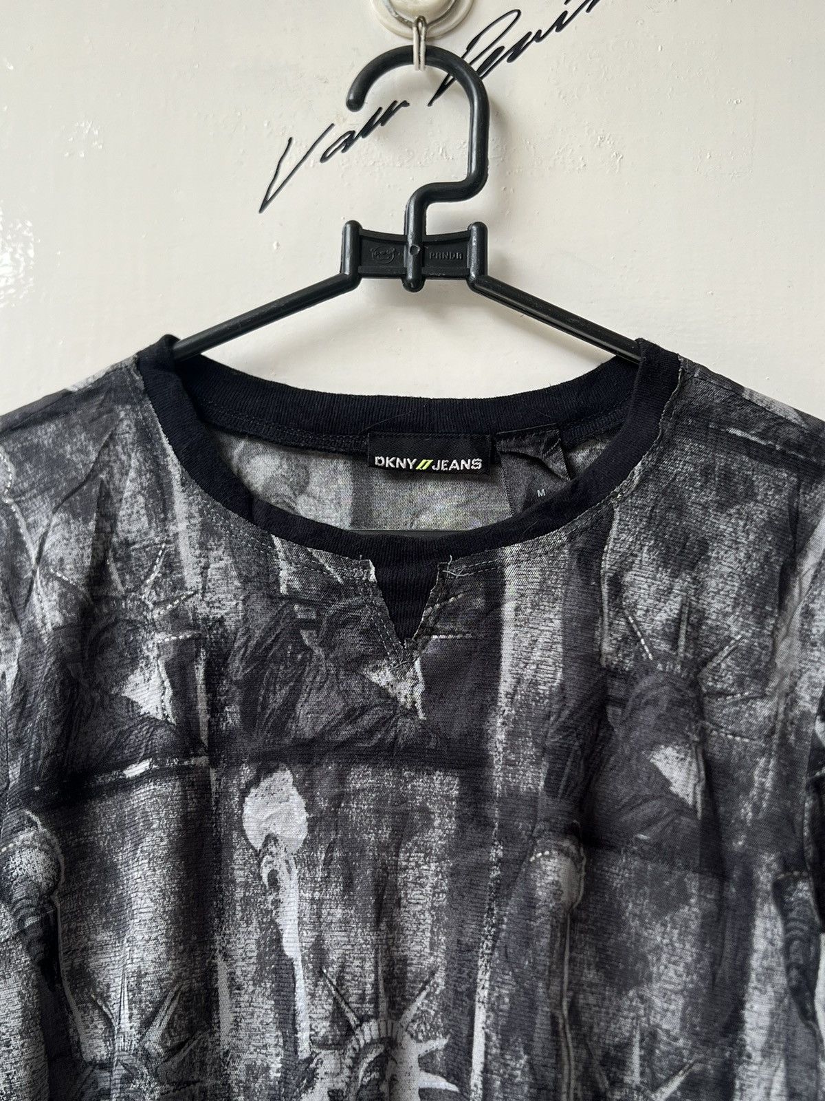 DKNY DKNY Jeans Mesh T-shirt Size US XS / EU 42 / 0 - 12 Thumbnail