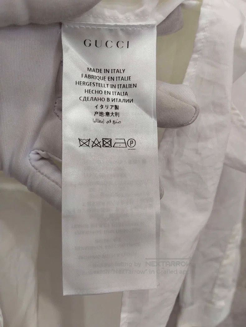 Gucci Gucci Size 39 Embroidered shirt with tiger collar Size XS / US 0-2 / IT 36-38 - 5 Thumbnail