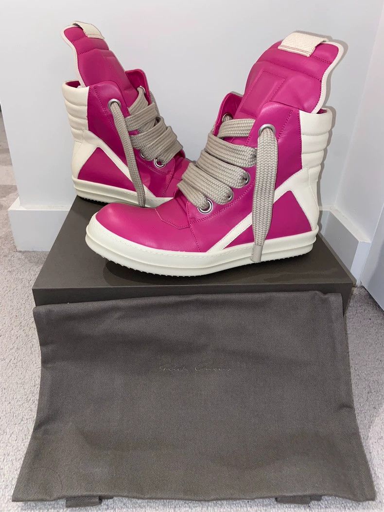 Rick Owens × Rick Owens Drkshdw Rick owens Leather Shoes Geobasket