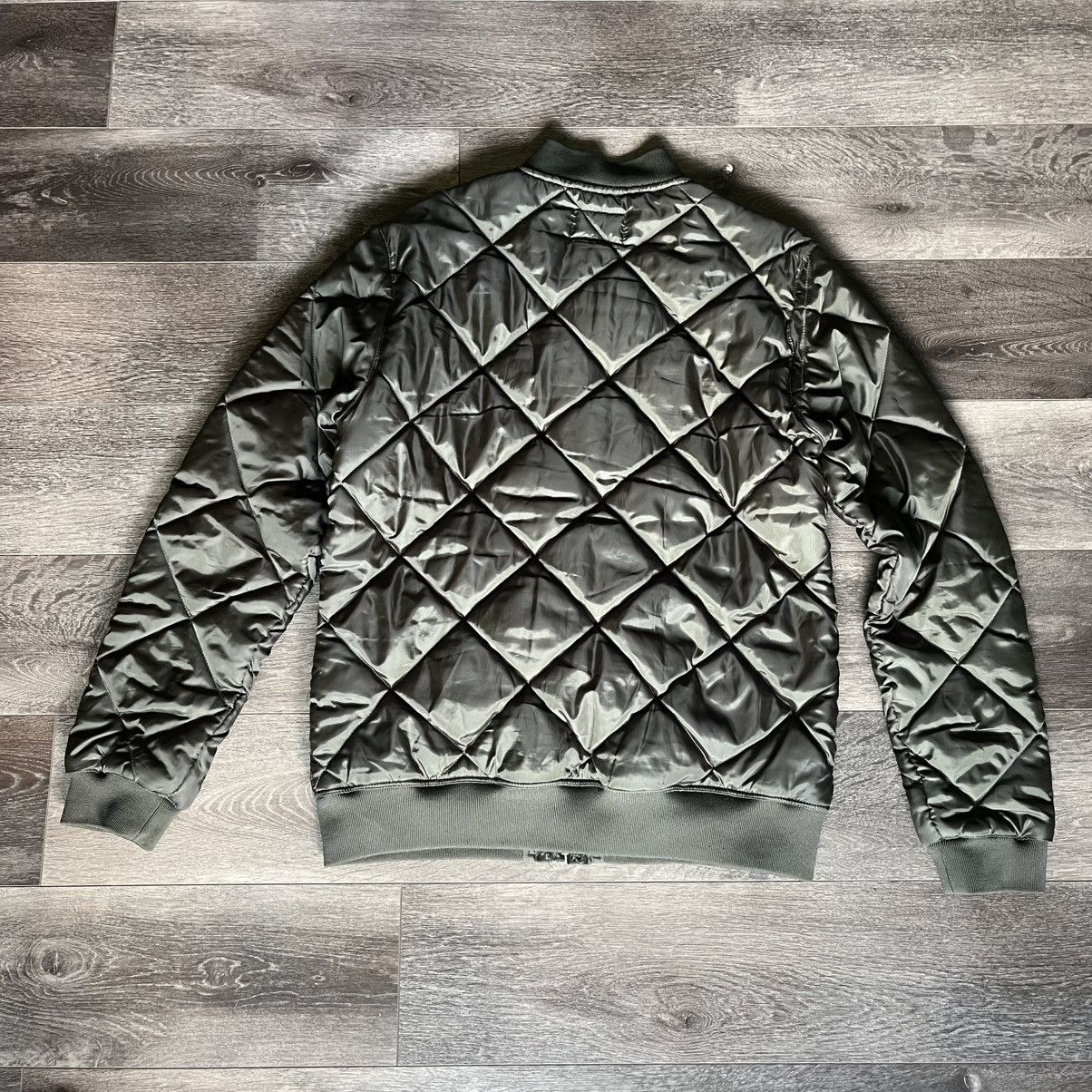 Emerica Vintage 2000s Emerica Skateboards Quilted Flight Zip Jacket Size US L / EU 52-54 / 3 - 2 Thumbnail