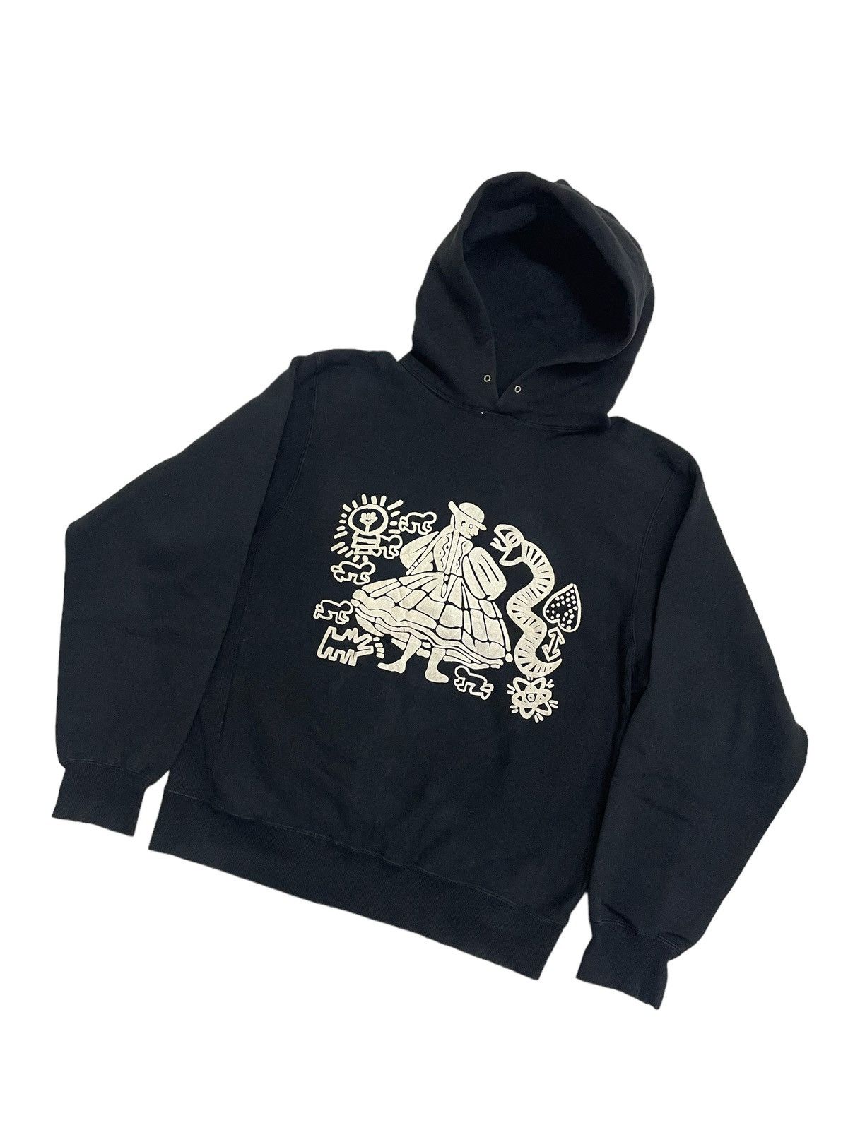Keith Haring Vintage Worlds End KEITH HARING ‘BUFFALOGAL’ Sweatshirts Size US L / EU 52-54 / 3 - 11 Thumbnail