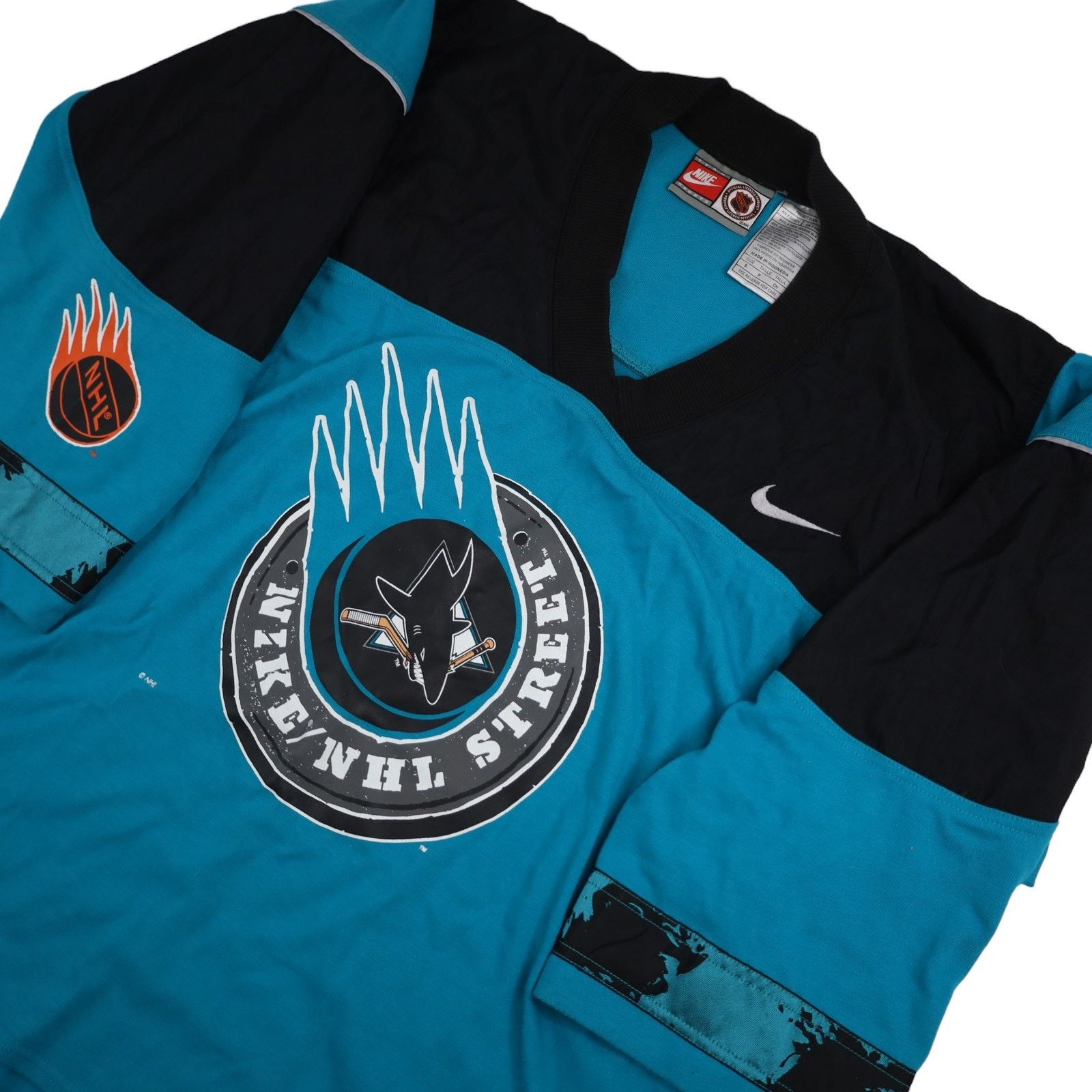 NHL × Nike × Vintage Vintage Nike San Jose Sharks Hockey Jersey Size US S / EU 44-46 / 1 - 2 Thumbnail