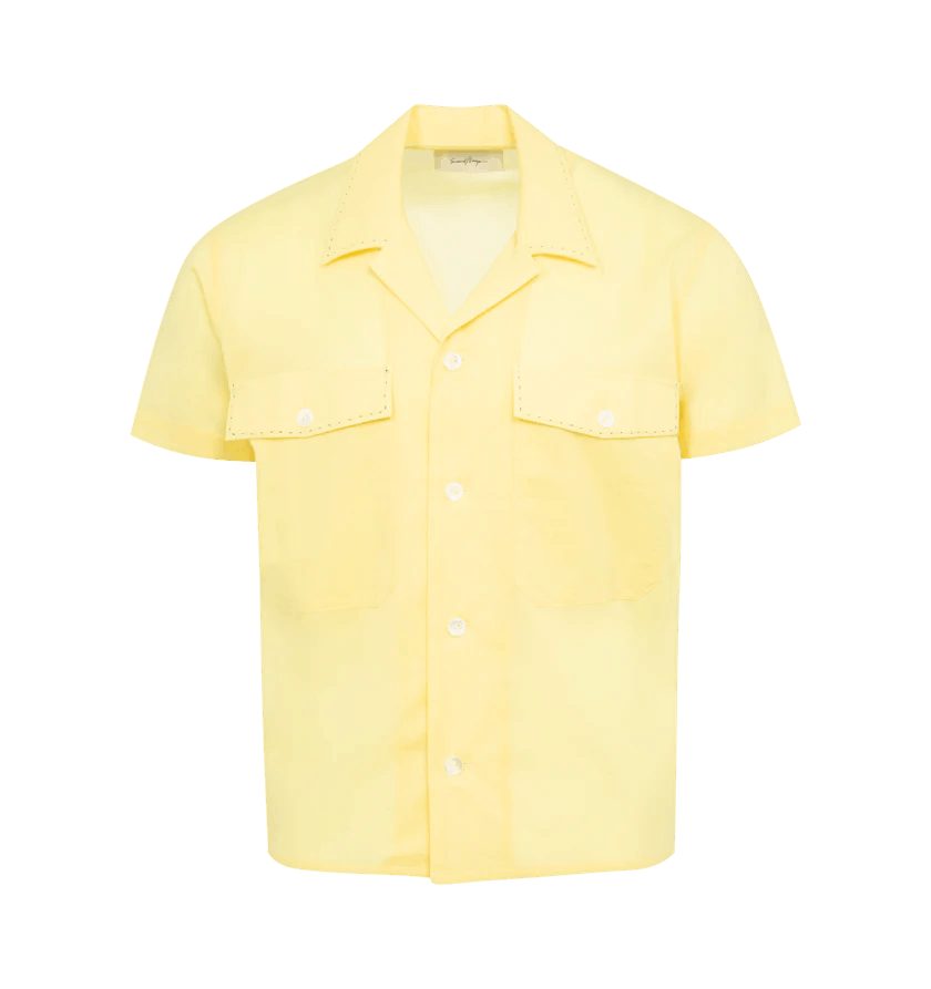 Second/Layer o1h1sh10624 Shirt in Yellow Size US M / EU 48-50 / 2 - 1 Thumbnail