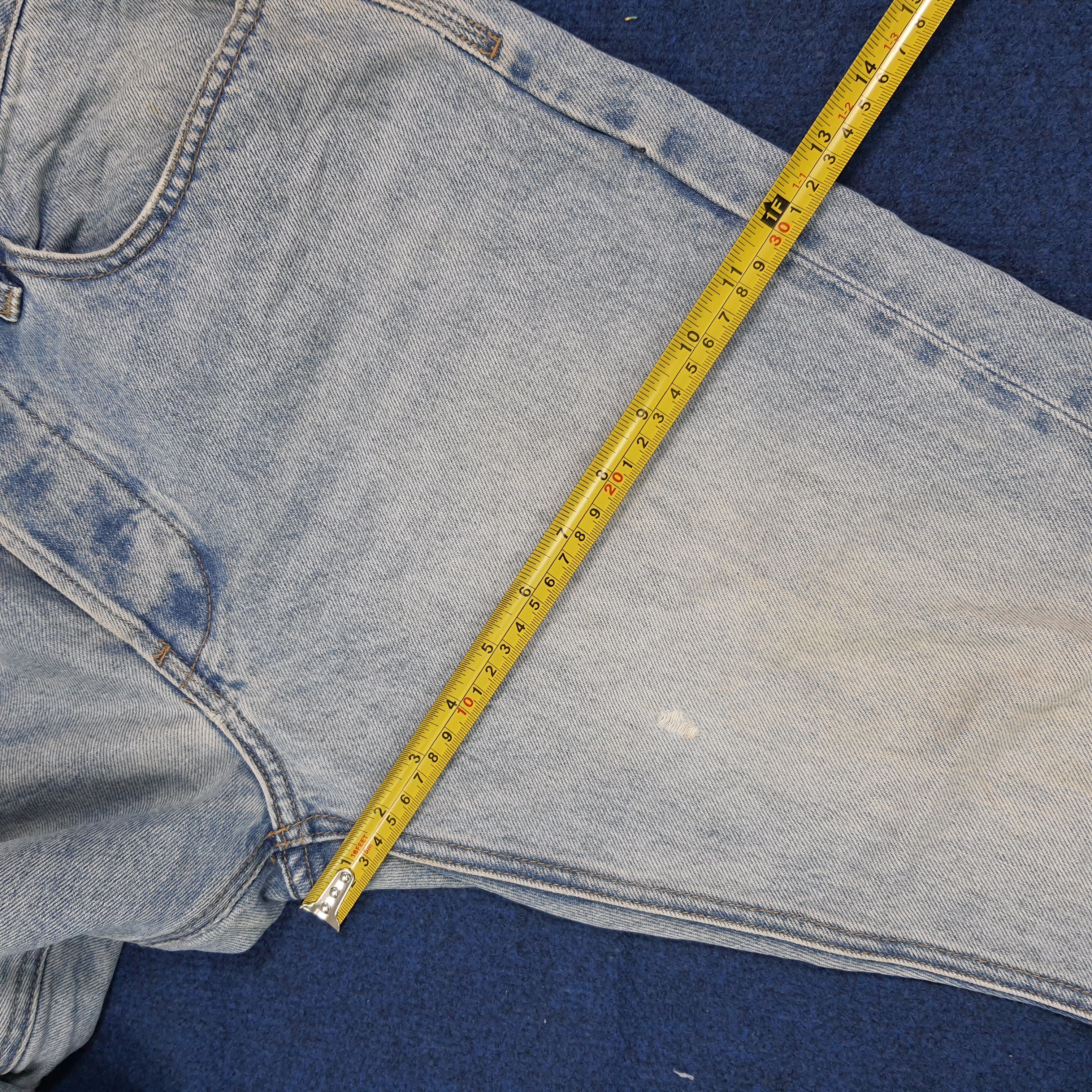 Andy Warhol Vintage Andy Warhol x Billabong Distressed Selvedge C280N9 Size US 35 - 19 Thumbnail
