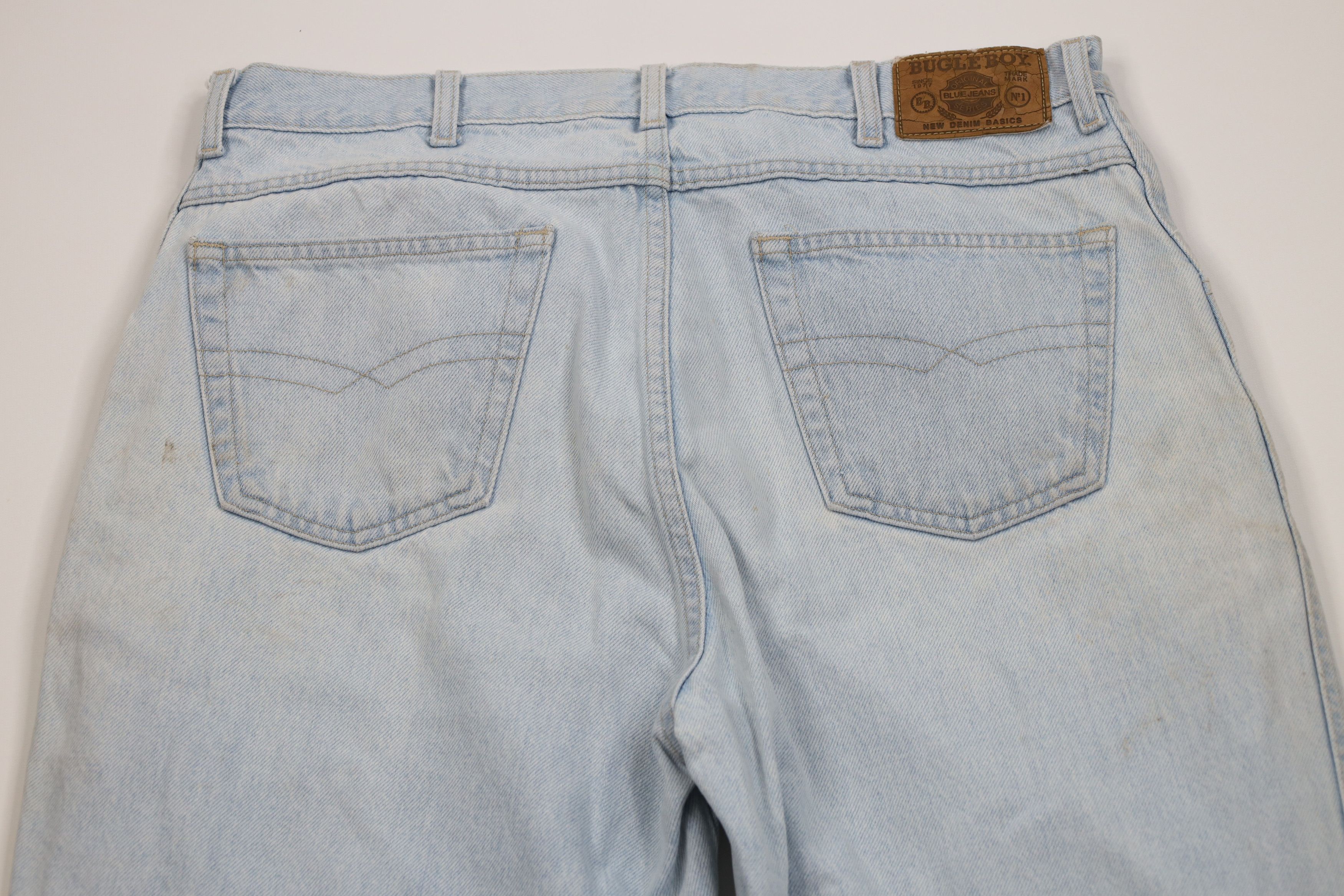 Vintage Vintage 90s Streetwear Relaxed Tapered Leg Denim Jeans Size US 36 / EU 52 - 13 Thumbnail