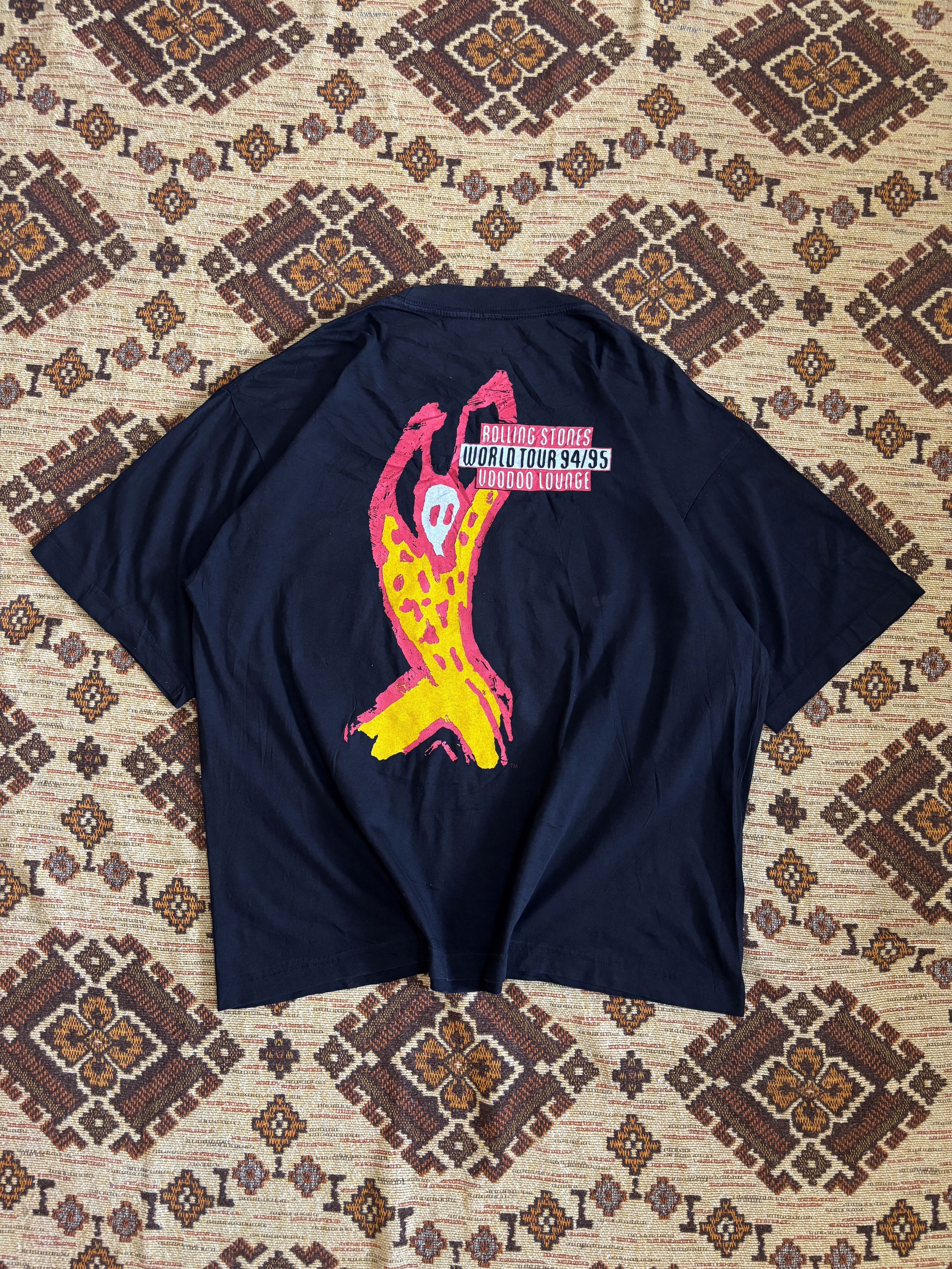 The Rolling Stones The Rolling Stones Voodo 1996 World Tour Tshirt Size US L / EU 52-54 / 3 - 3 Thumbnail