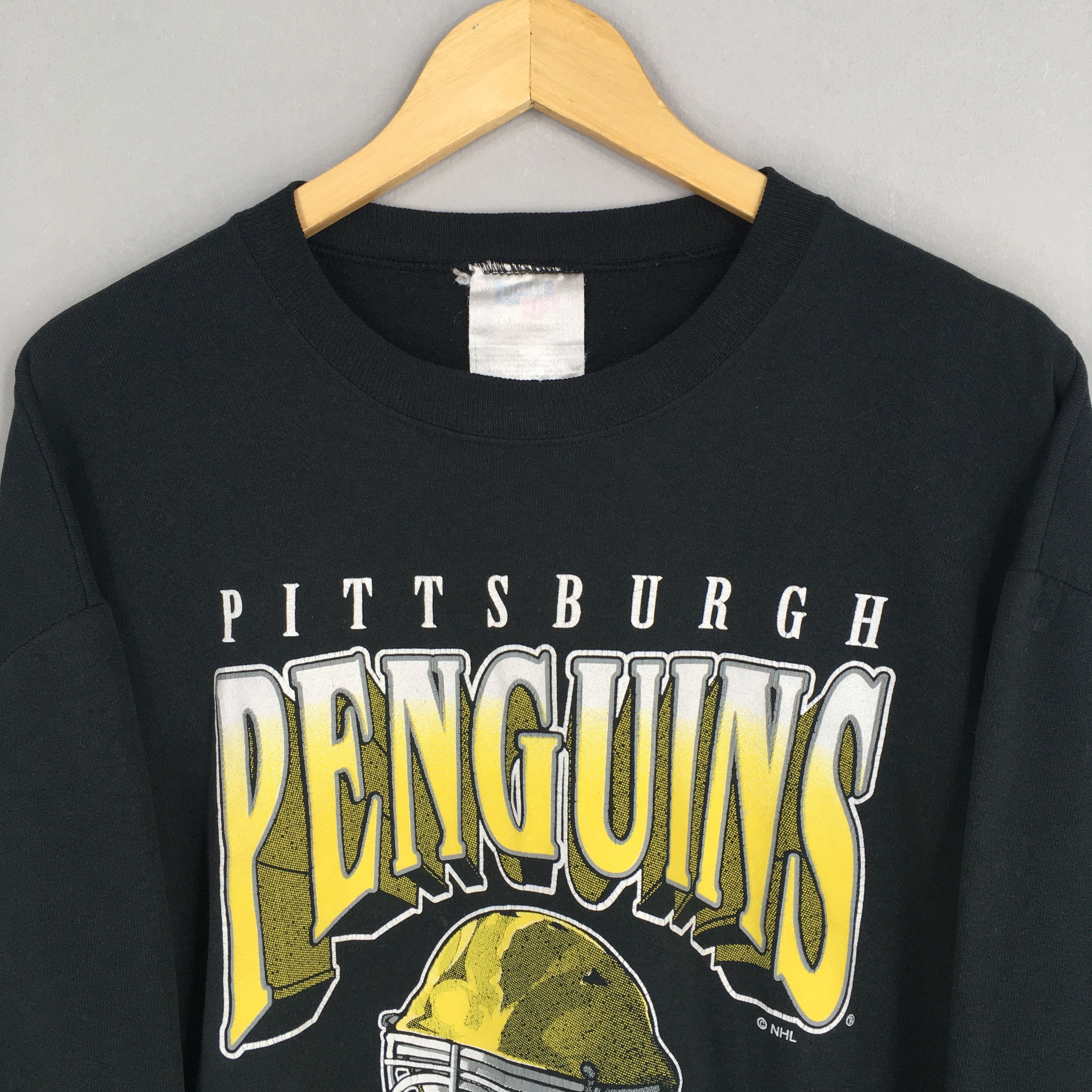 NHL × Vintage Vintage 90s Pittsburgh Penguins NHL Hockey S Size US S / EU 44-46 / 1 - 2 Thumbnail