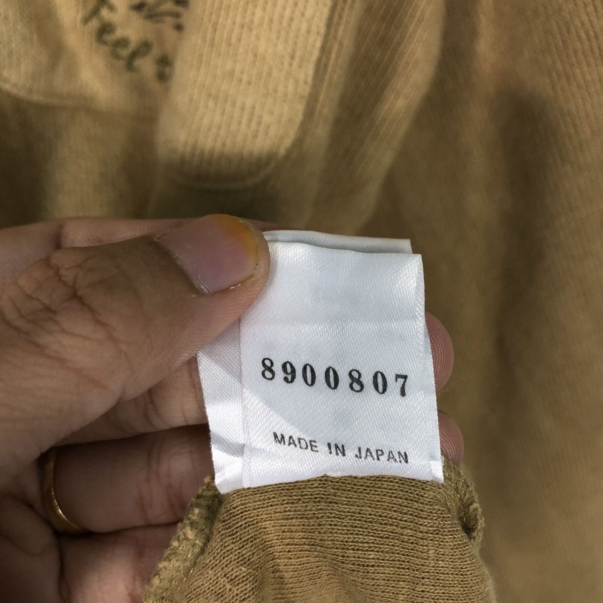 Japanese Brand 📌Vintage Sweatshirt Collar Catch On Single Pocket Size US L / EU 52-54 / 3 - 19 Thumbnail