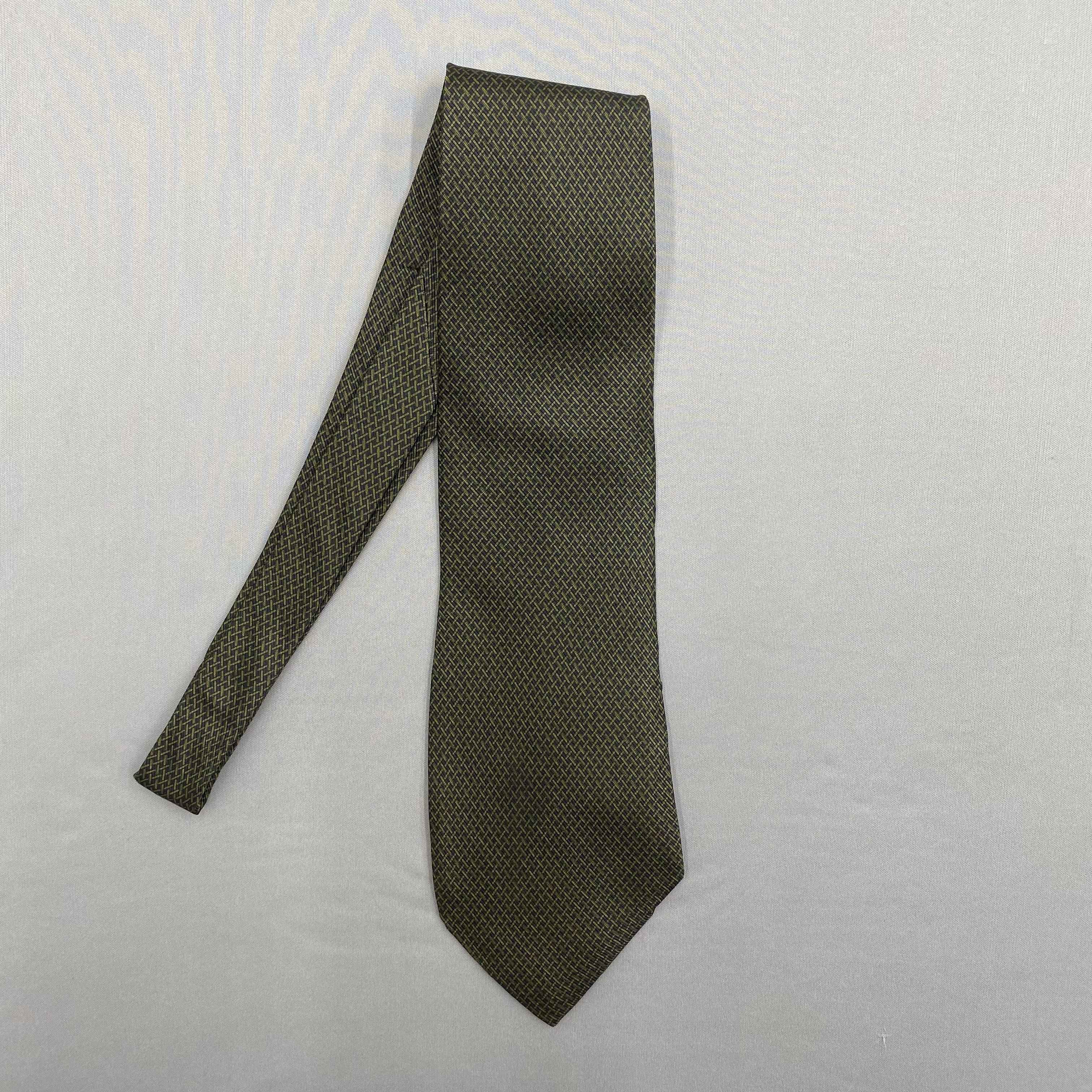 Giorgio Armani Vintage Giorgio Armani SILK Necktie Cravate Pure Silk Size ONE SIZE - 4 Thumbnail