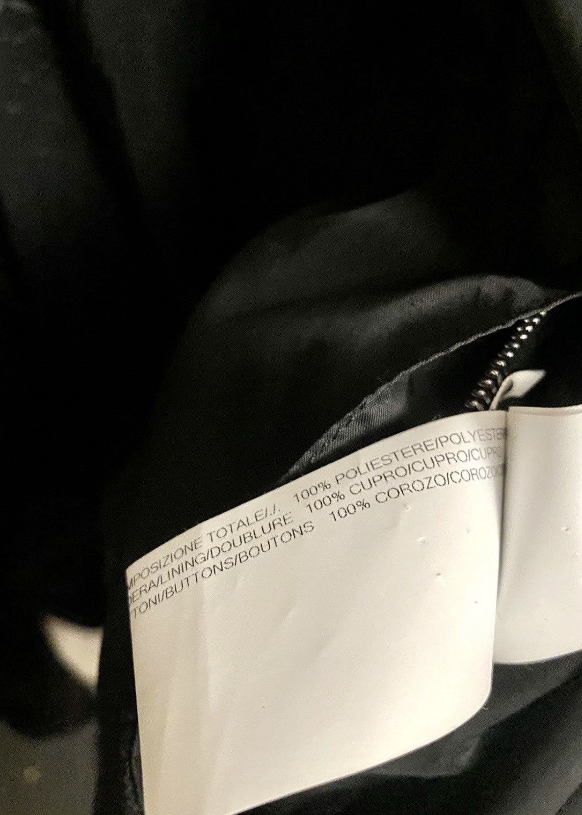 Rick Owens rick owens black technical blazer jacket 48 it slim Size US M / EU 48-50 / 2 - 5 Thumbnail