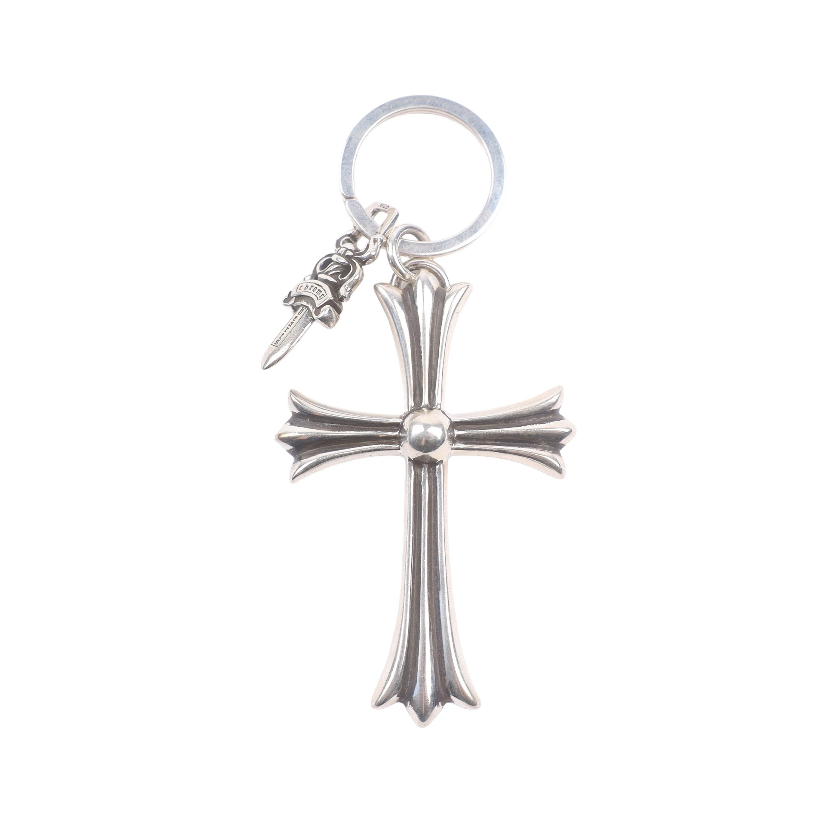 Chrome Hearts CHROME HEARTS LARGE CROSS + DAGGER KEY RING Size ONE SIZE - 1 Thumbnail