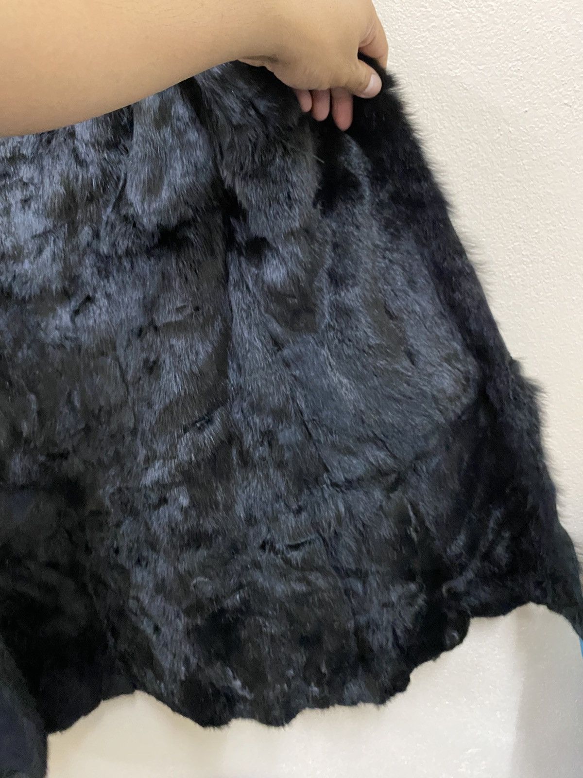 Bajra Vtg 80s Bajra Leather Jacket Fur Black Size US M / EU 48-50 / 2 - 9 Thumbnail