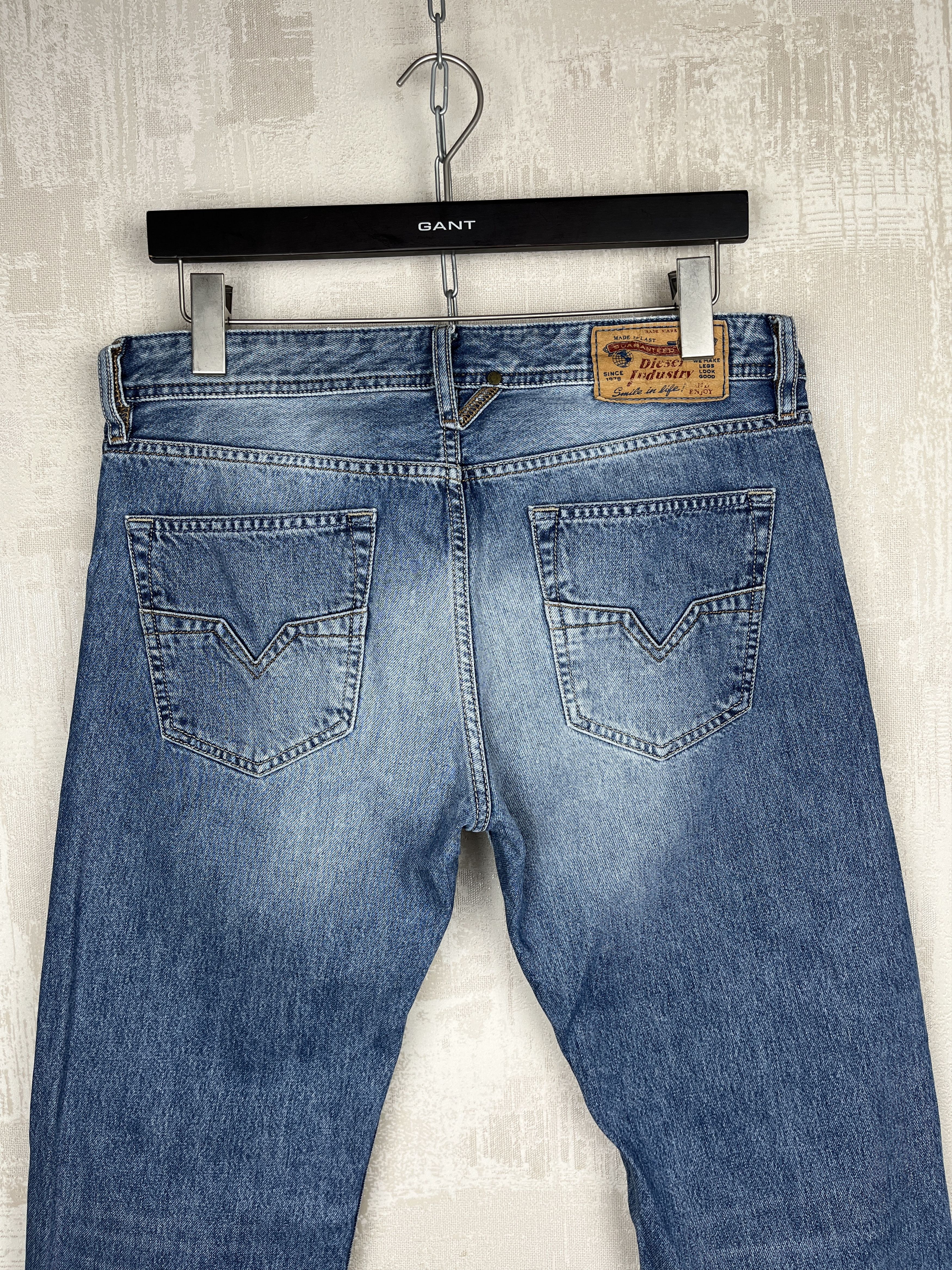 Diesel Diesel Larkee Wash 0800Z Jeans Size W32 L30 Regular Staight Size US 32 / EU 48 - 14 Thumbnail