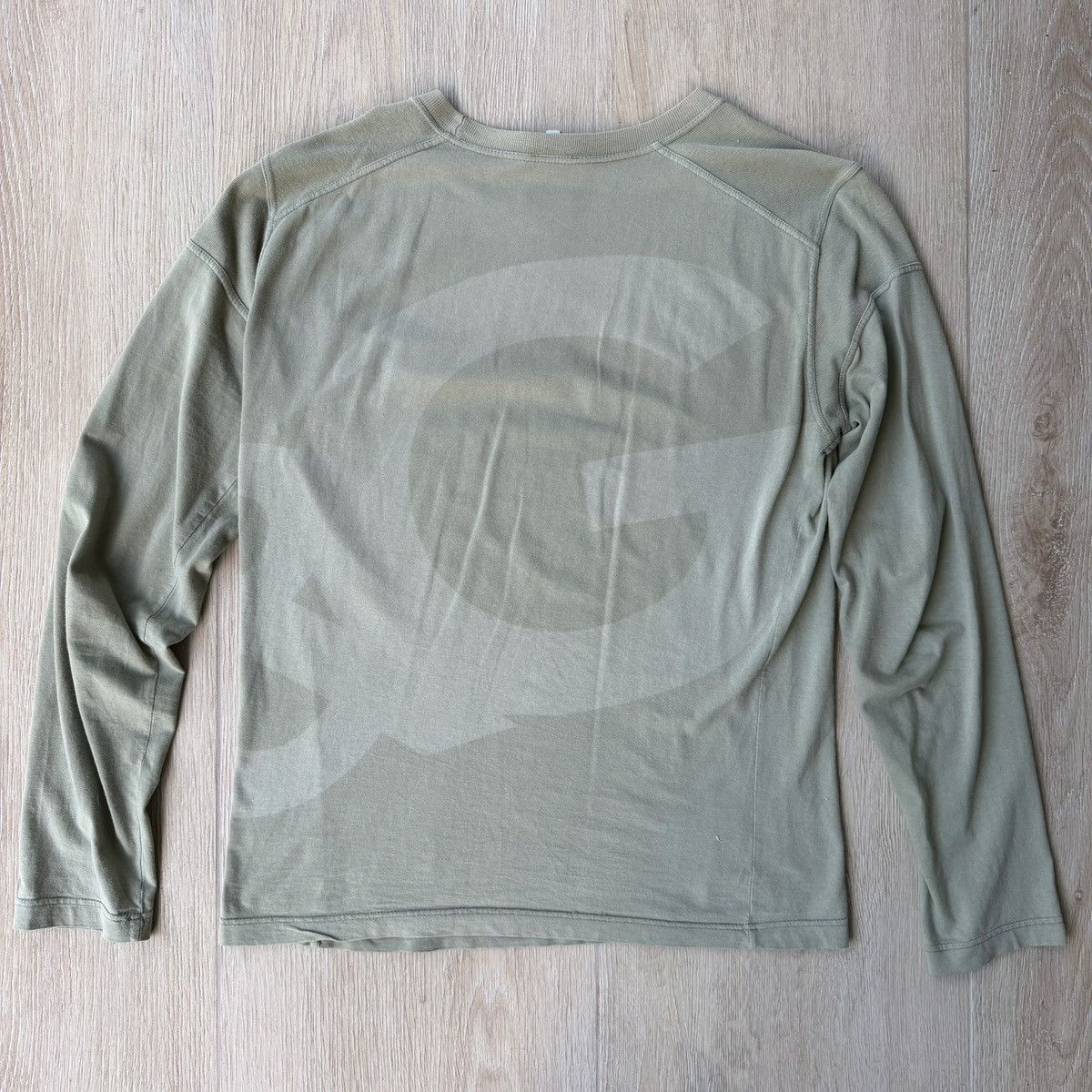 Dolce & Gabbana Dolce & Gabbana Longsleeve T-Shirt y2k Dark Green DG Size US S / EU 44-46 / 1 - 4 Thumbnail