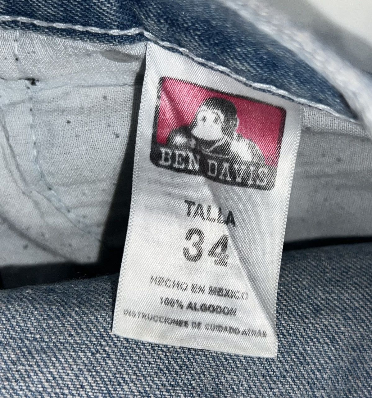 Ben Davis Vintage Ben Davis Baggy Carpenter Jeans Denim Y2k 90s 34x28 Size US 34 / EU 50 - 4 Thumbnail