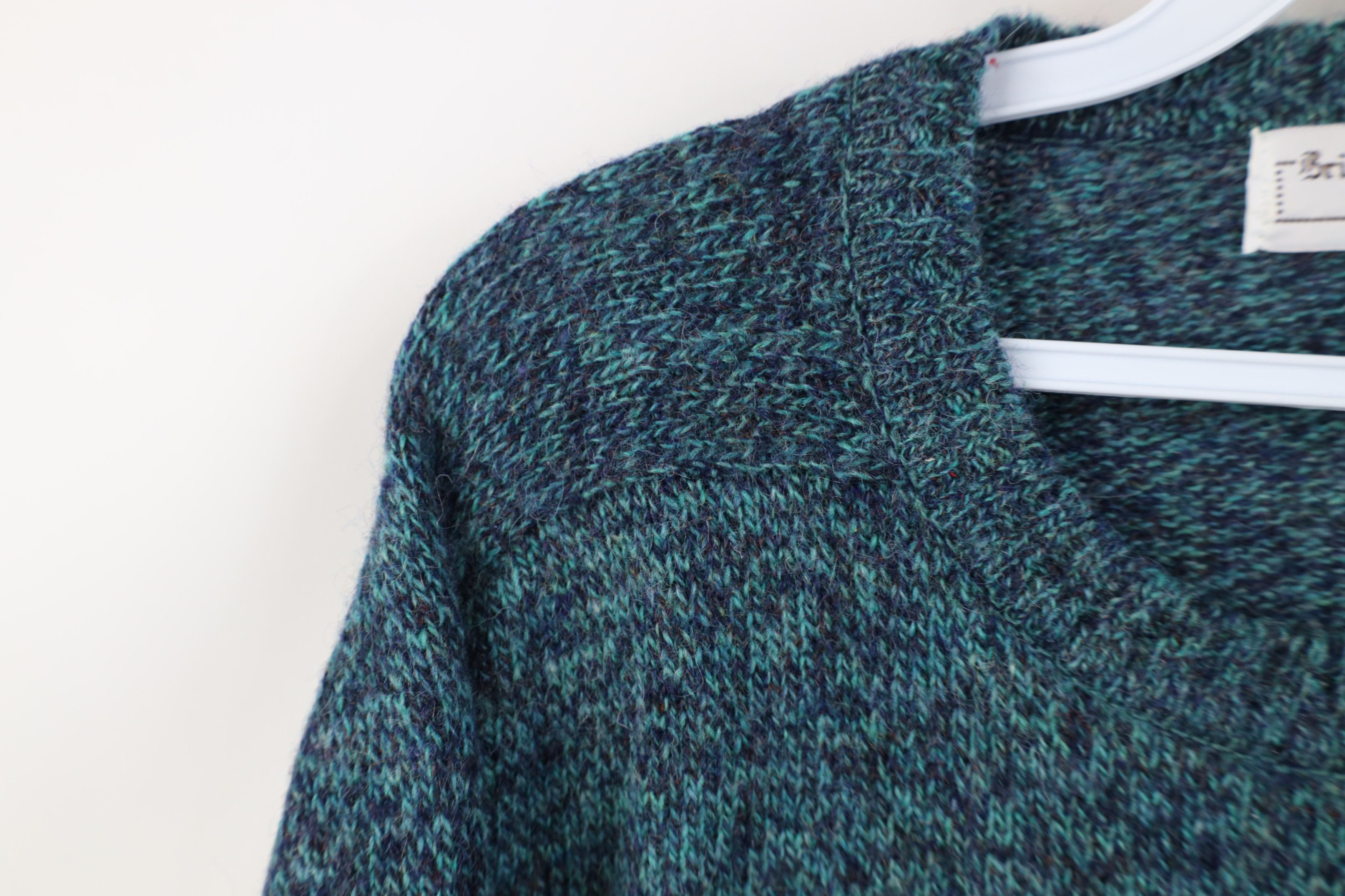 Vintage Vintage 70s Streetwear Fleck Wool Knit Crewneck Sweater Size L / US 10 / IT 46 - 5 Thumbnail