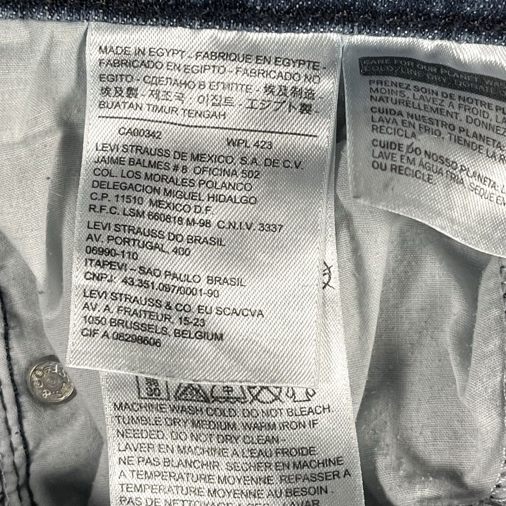 Levi's Levi's 515 Bootcut Jeans Women's Size 16S Medium Wash High Rise Denim 33x30 Blue Size 38" / US 16 / IT 52 - 6 Thumbnail