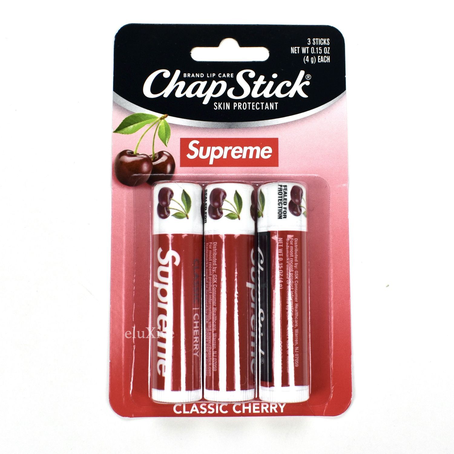 Supreme Supreme Box Logo Chapstick 3-Pack DS SS22 Size ONE SIZE - 1 Thumbnail