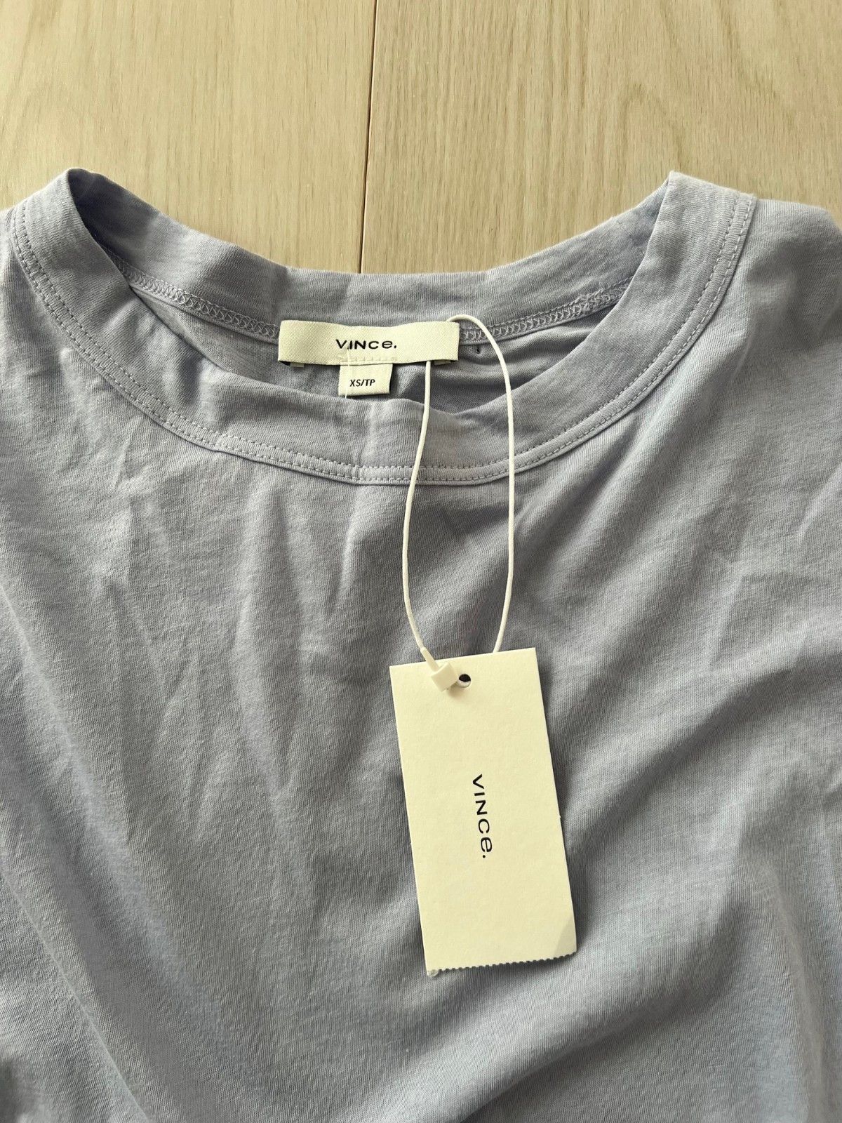 Vince Vince. Cotton 3/4 Sleep Top Lavender ( XS ) Size XS / US 0-2 / IT 36-38 - 4 Thumbnail