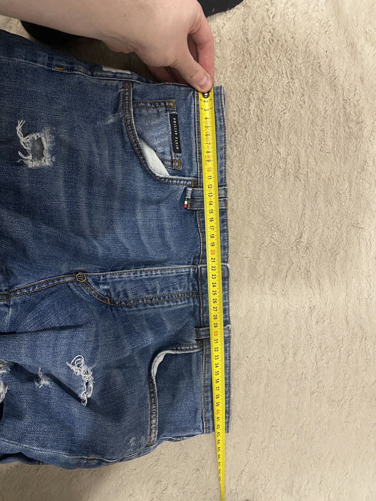 Philipp Plein Luxury rare denim philipp plein edition 2019 retail 1000$ Size US 33 - 23 Thumbnail