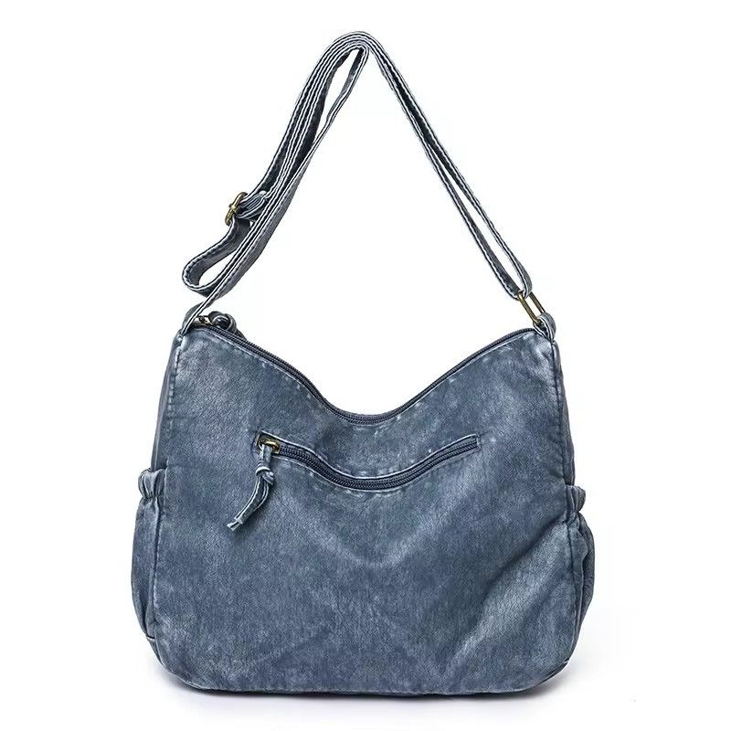 Vintage Pu Leather Crossbody Bag Size ONE SIZE - 6 Thumbnail