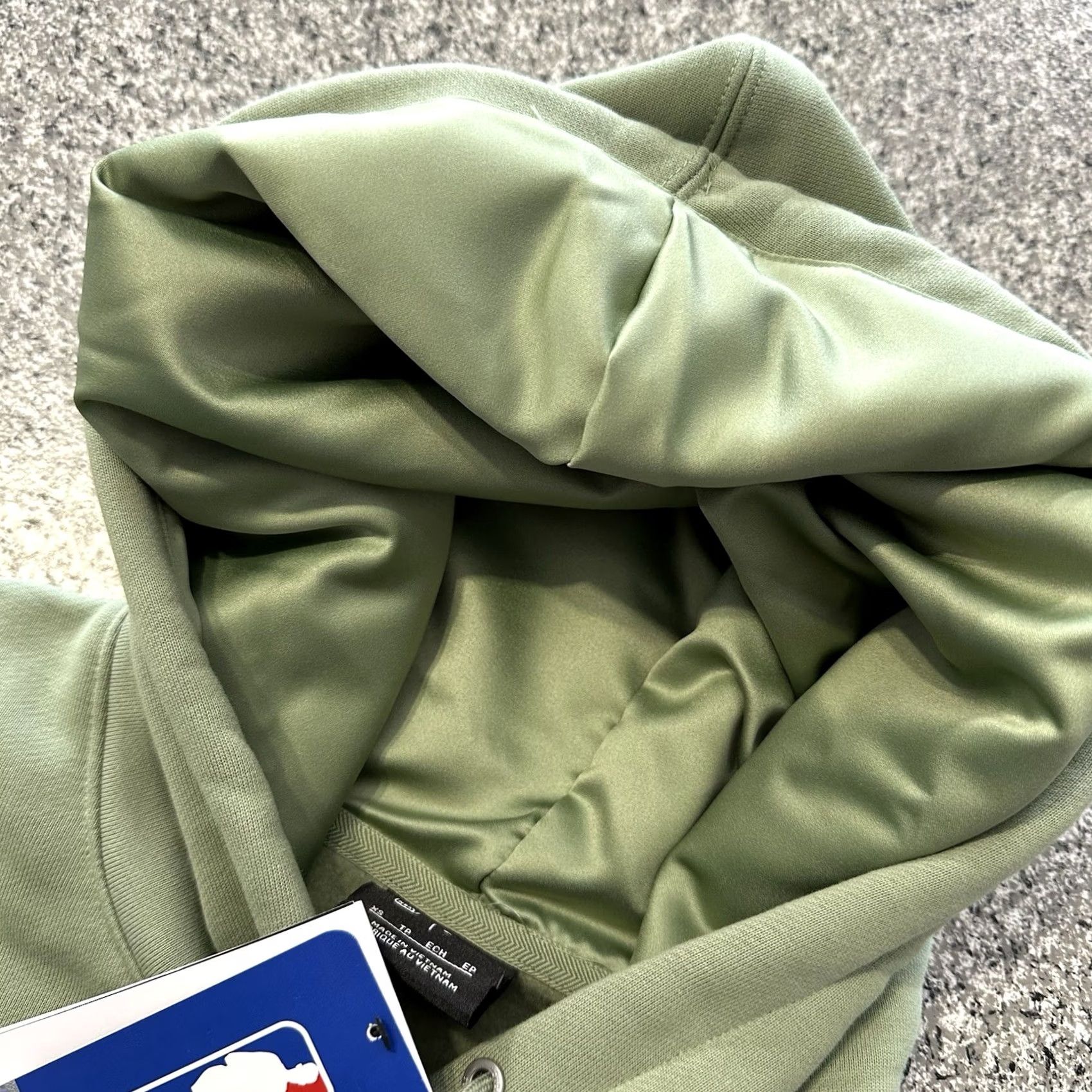 Nike Nike Jordan NBA Boston Celtics Hoodies Womens XS Satin Lined FZ7811 Green Pullover Long Sleeve Size XS / US 0-2 / IT 36-38 - 7 Thumbnail