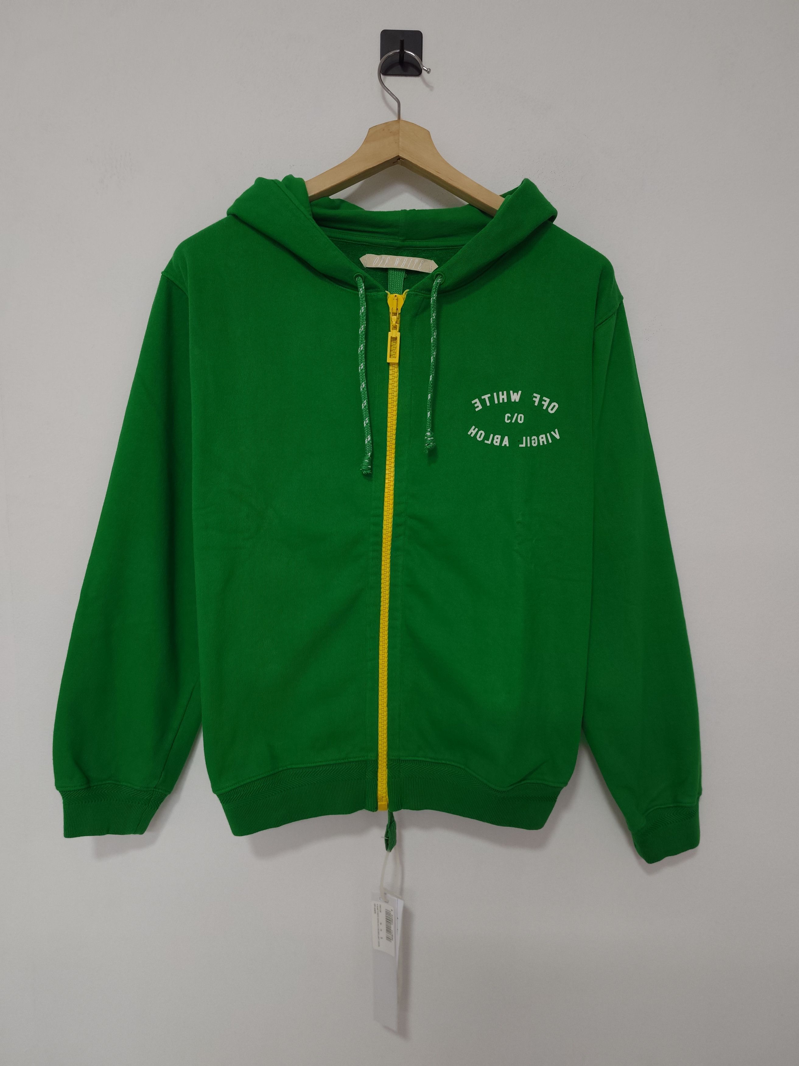 Off-White Off-White "Off Zip Hoodie" Size US S / EU 44-46 / 1 - 1 Thumbnail