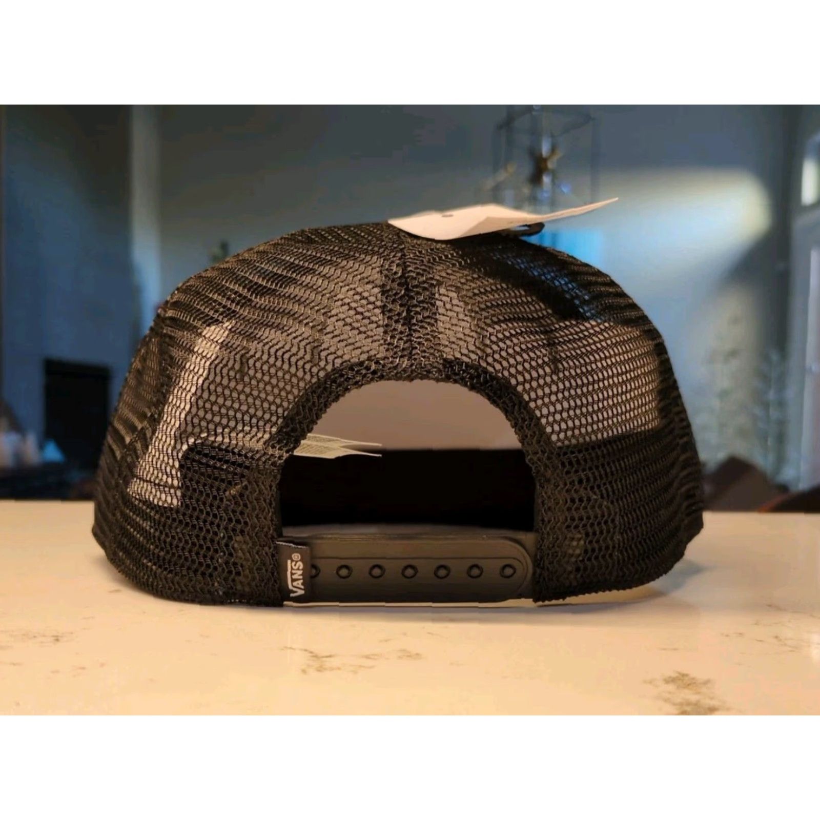 Vans VANS Hat Baseball Cap Off The Wall Rare Black Gold Mint Condition Adjustable One Size Men Size ONE SIZE - 7 Thumbnail