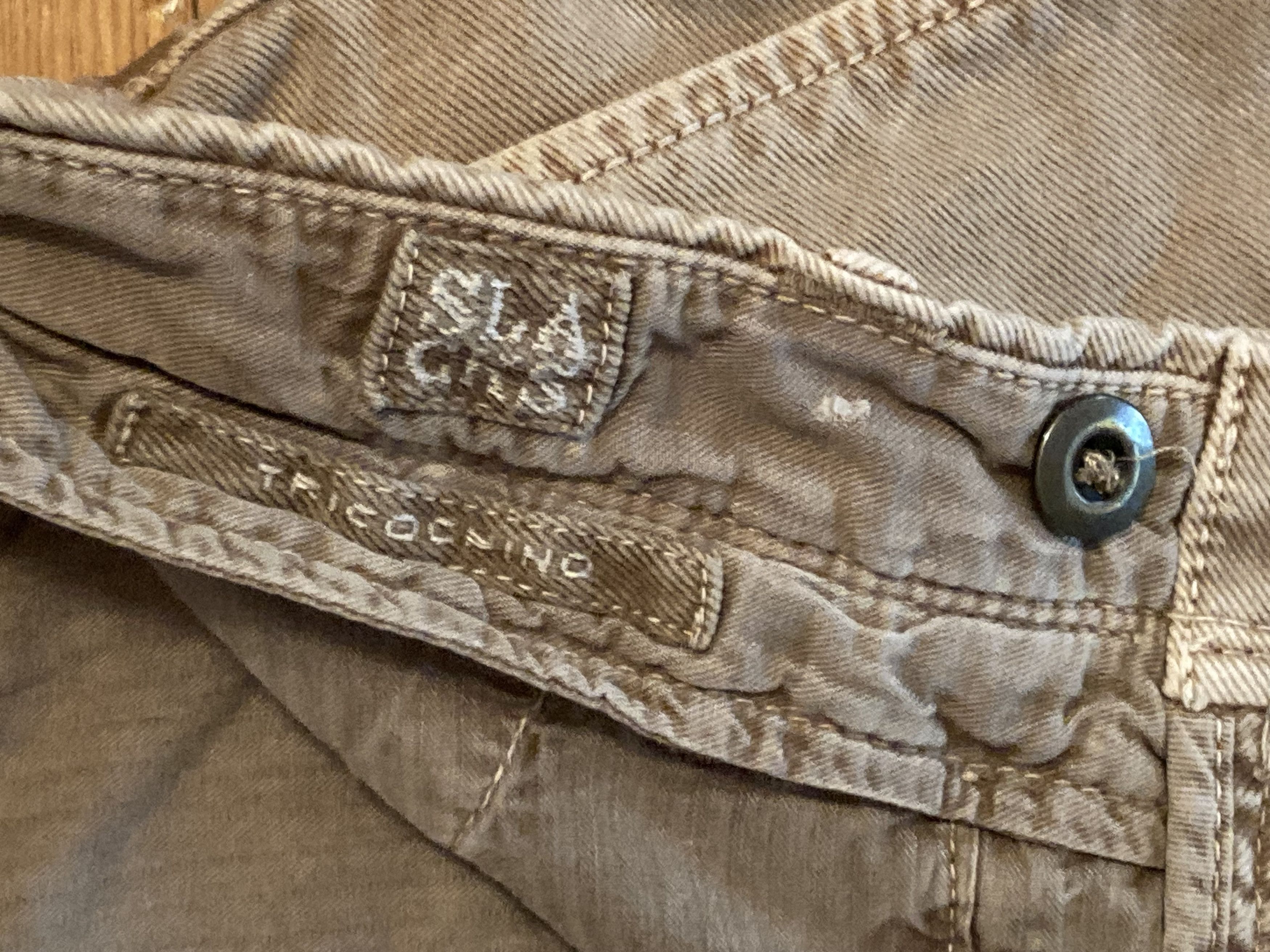 Incotex INCOTEX slim fit chino pants size 32/48 in tricochino beige Size US 32 / EU 48 - 9 Thumbnail