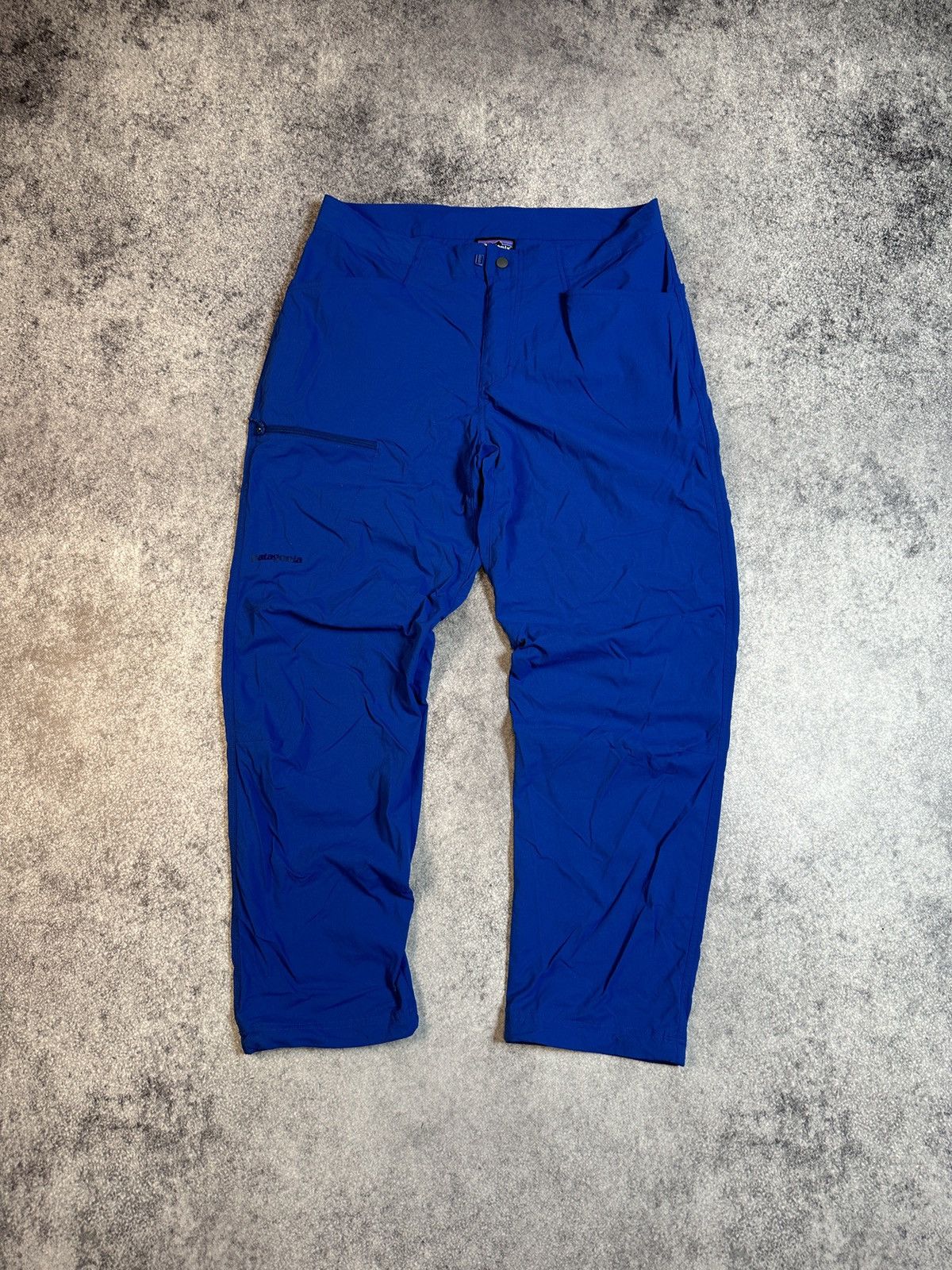 Patagonia Patagonia Logo Pants Blue Outdoor Streetwear Rare Casual L Size US 34 / EU 50 - 2 Thumbnail