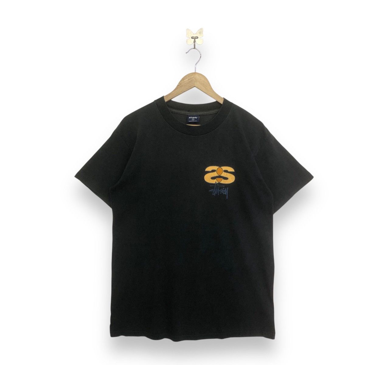 Stussy VINTAGE STUSSY SPELLOUT MOTION TSHIRT Size US M / EU 48-50 / 2 - 2 Thumbnail