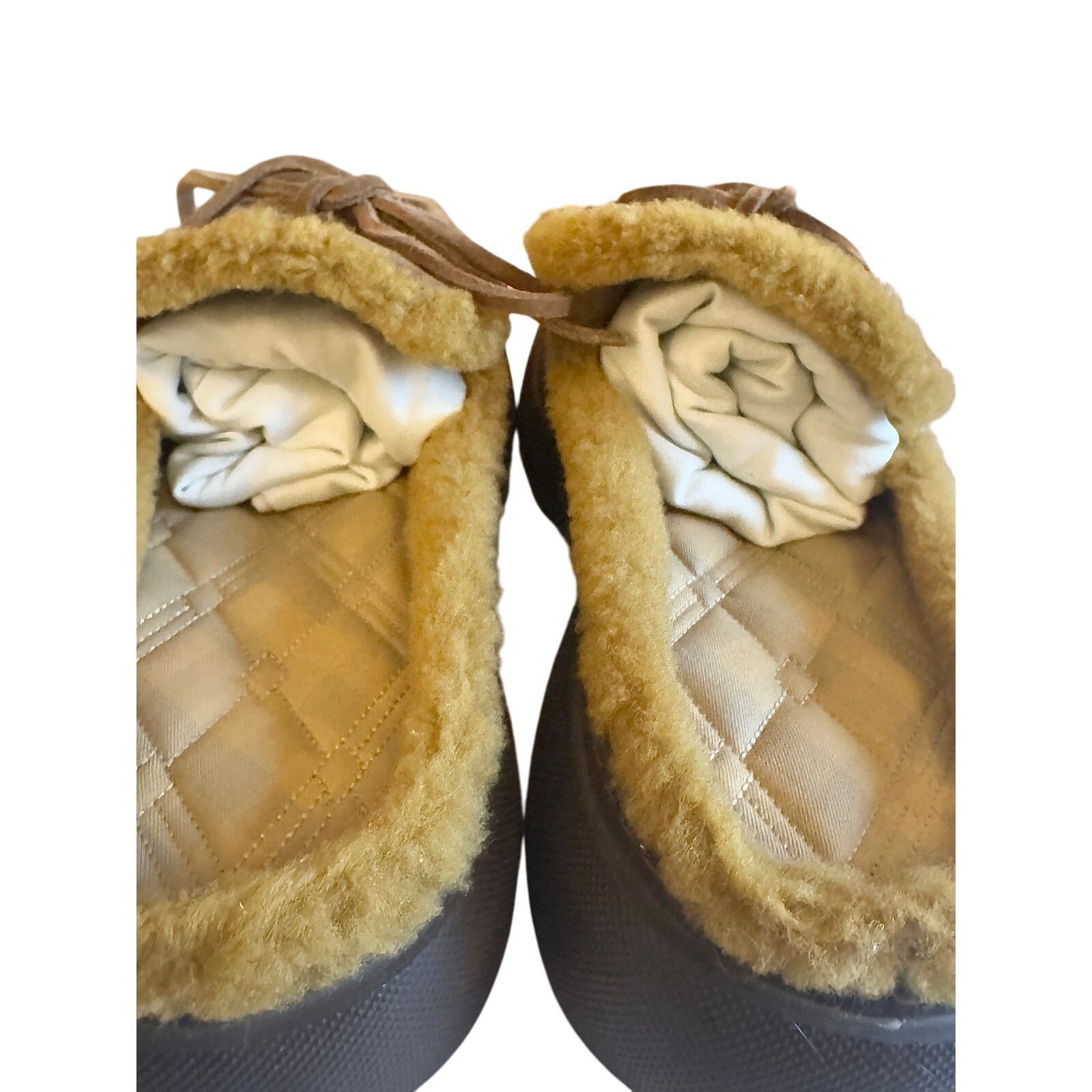Burberry Burberry *NEW* Stony Suede & Shearling Wood Mules Size US 11 / EU 44 - 4 Thumbnail
