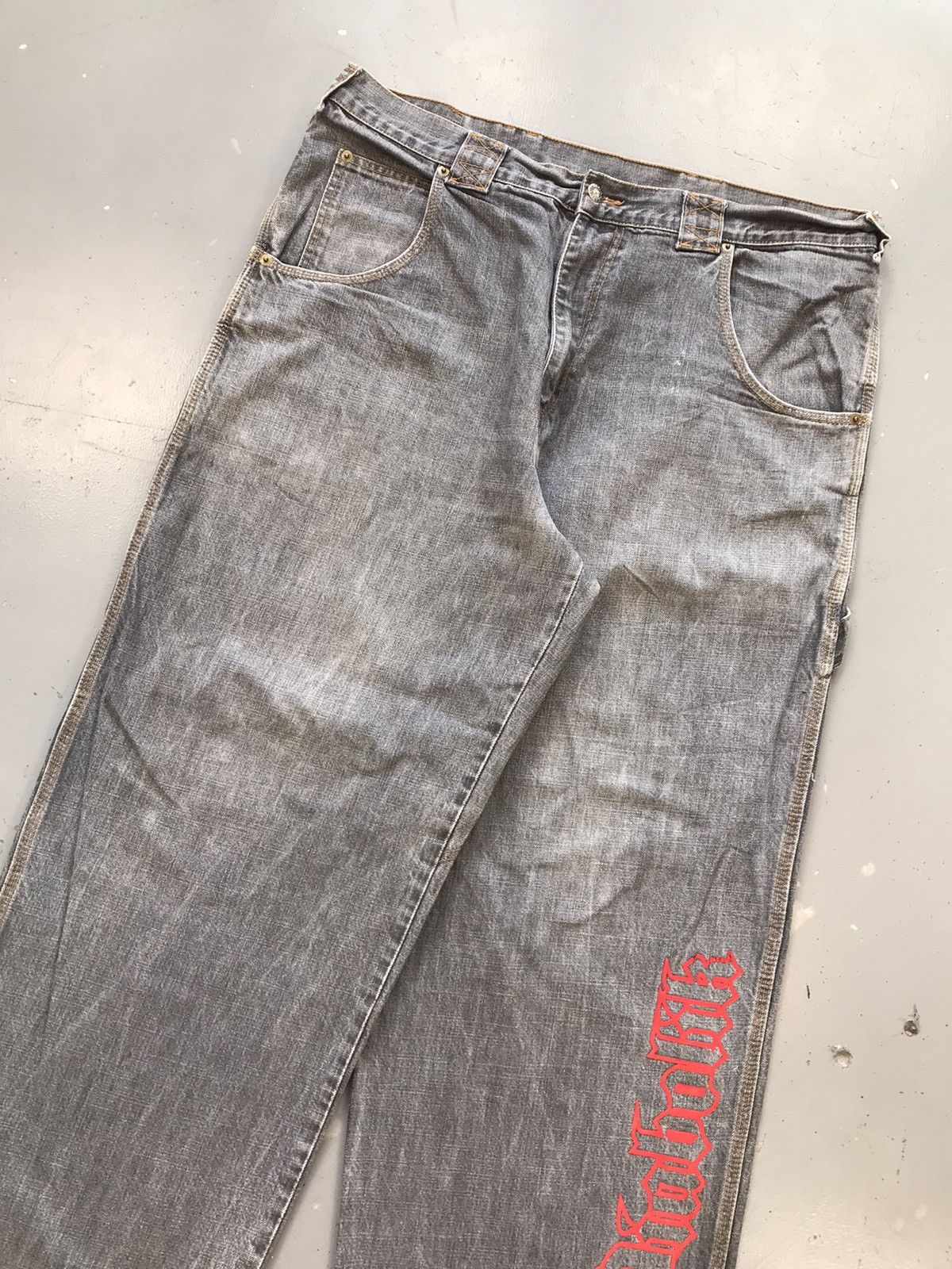 JNCO × Southpole × Vintage Vintage diabolic big pocket baggyfit denim Size US 36 / EU 52 - 4 Thumbnail