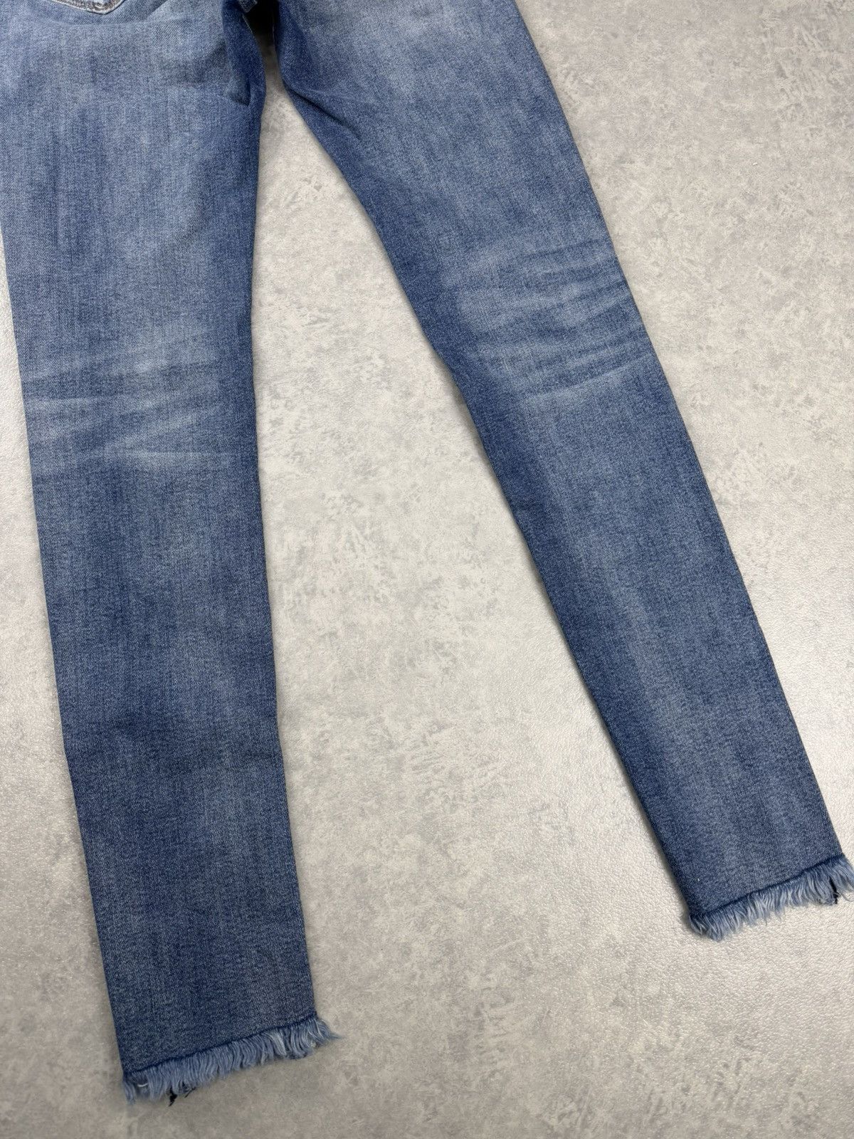 Miss Sixty Miss Sixty Women’s Blue Attack Cropped Denim Jeans Size 25 Size 25" / US 0 / IT 36 - 6 Thumbnail